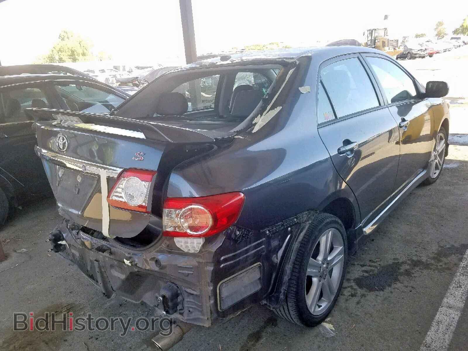 2013 TOYOTA COROLLA BA - VIN: 5YFBU4EE9DP133201 - Фото 4