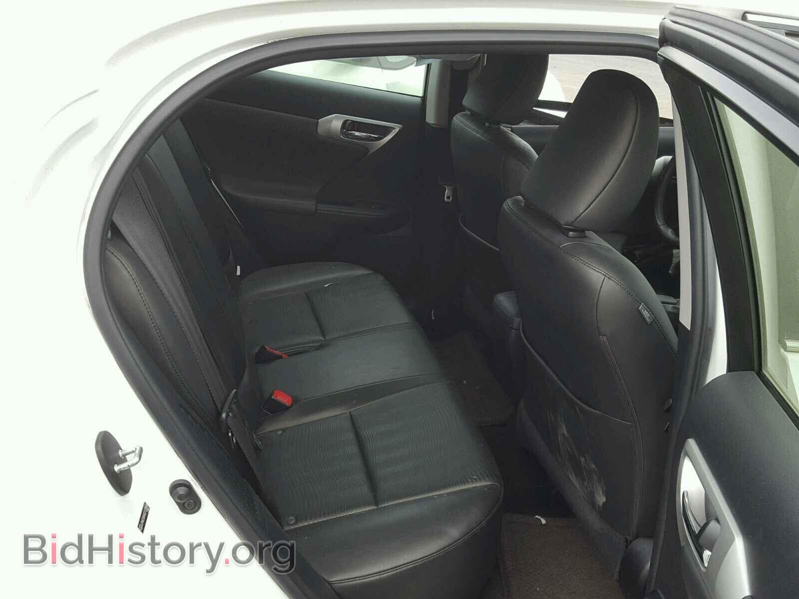 2013 LEXUS CT 200 - VIN: JTHKD5BHXD2123696 - Фото 6