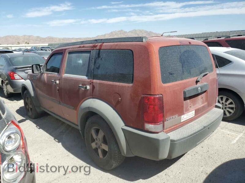 2007 Dodge NITRO (VIN 1D8GT28K27W587267) — фото 2 из 13