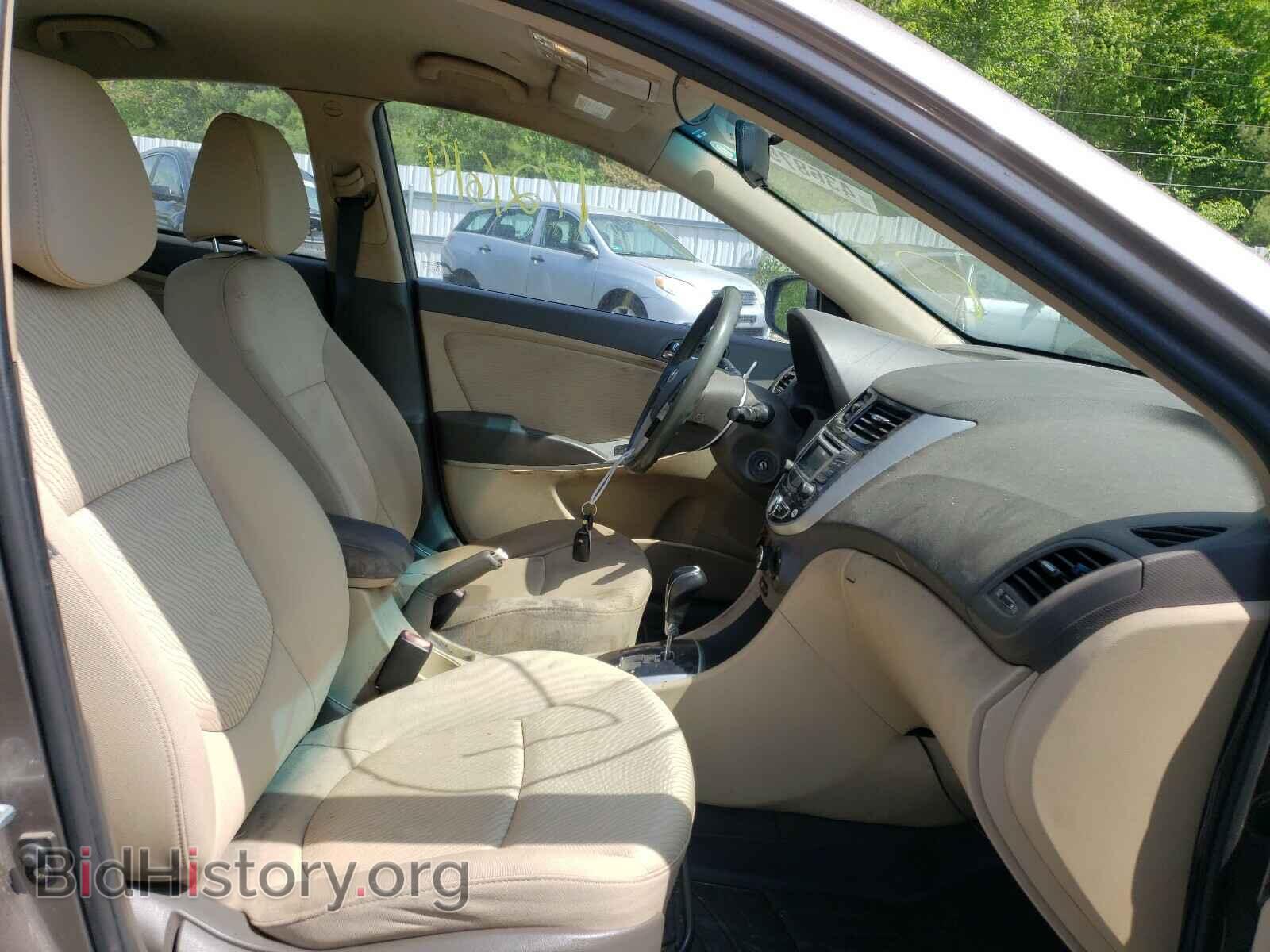 2012 HYUNDAI ACCENT - VIN: KMHCU4AE5CU118590 - Фото 5
