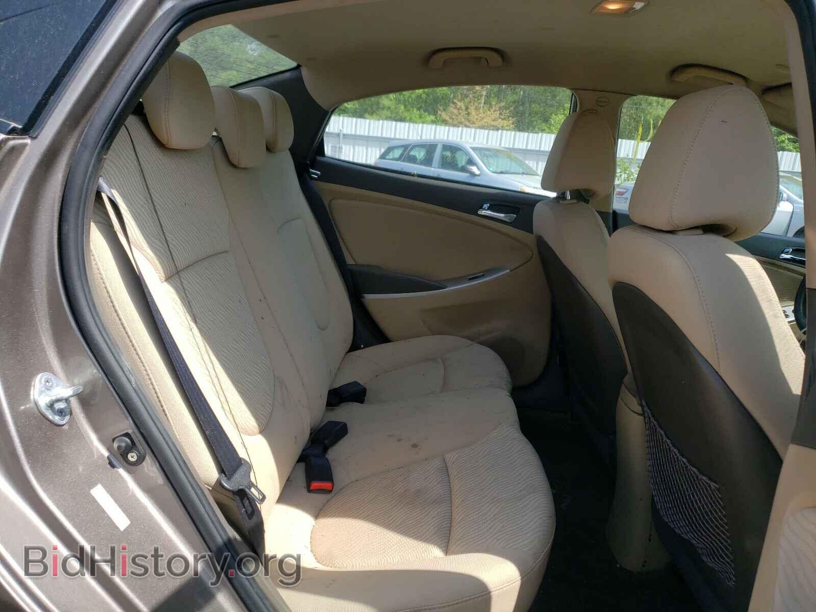 2012 HYUNDAI ACCENT - VIN: KMHCU4AE5CU118590 - Фото 6