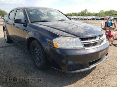 2011 Dodge AVENGER Avenger EX, black — VIN 1B3BD4FB5BN598543, Copart
