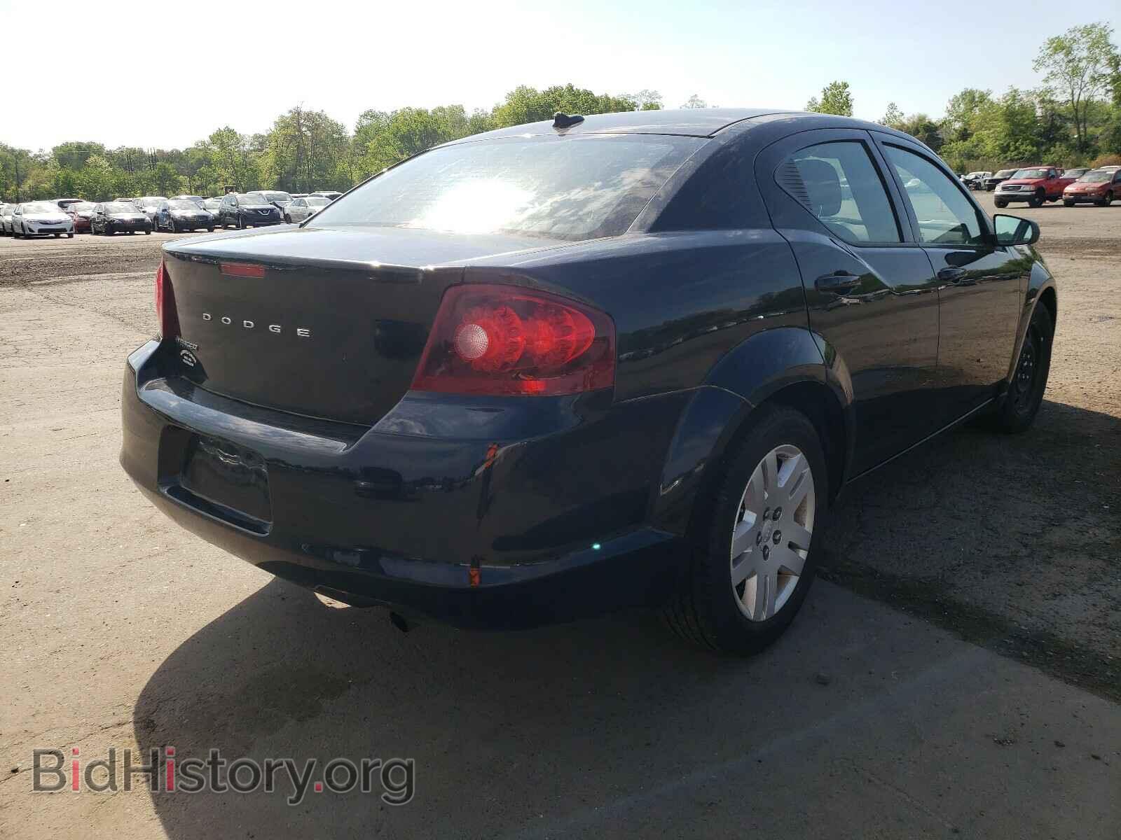 2011 DODGE AVENGER - VIN: 1B3BD4FB5BN598543 - Фото 4
