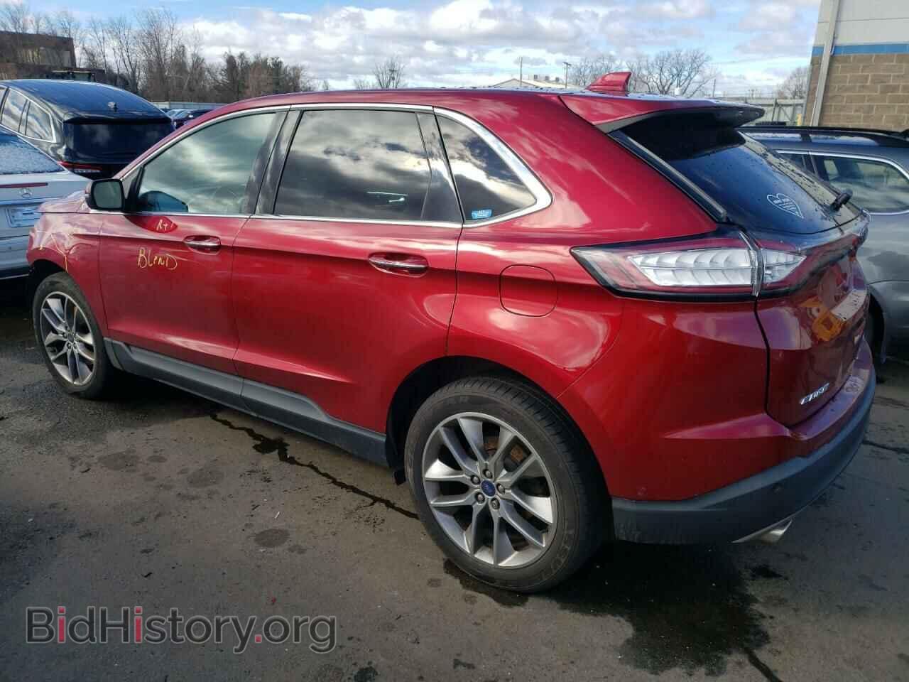 2015 FORD EDGE - VIN: 2FMPK4K82FBC36428 - Фото 2