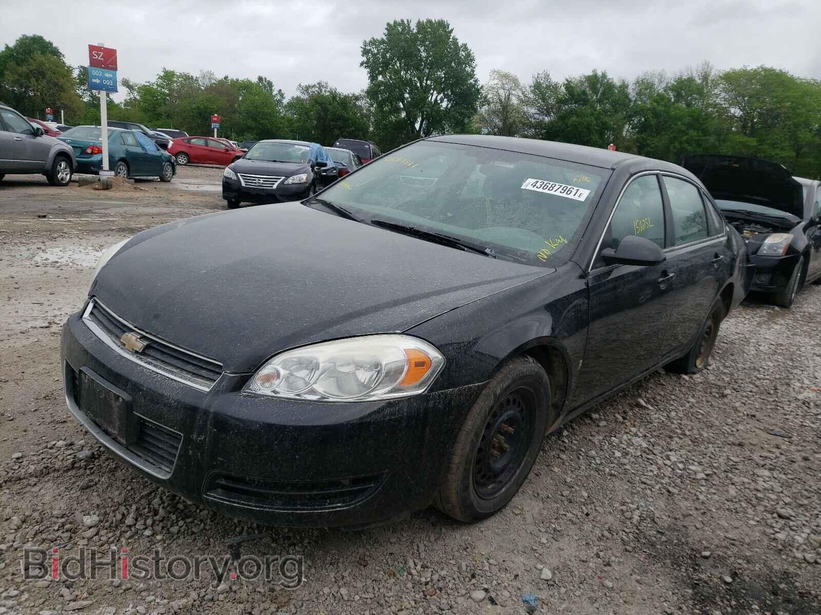 2008 CHEVROLET IMPALA - VIN: 2G1WB58K781254496 - Фото 2