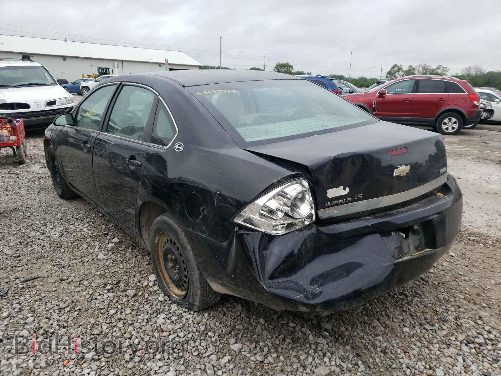 2008 CHEVROLET IMPALA - VIN: 2G1WB58K781254496 - Фото 3