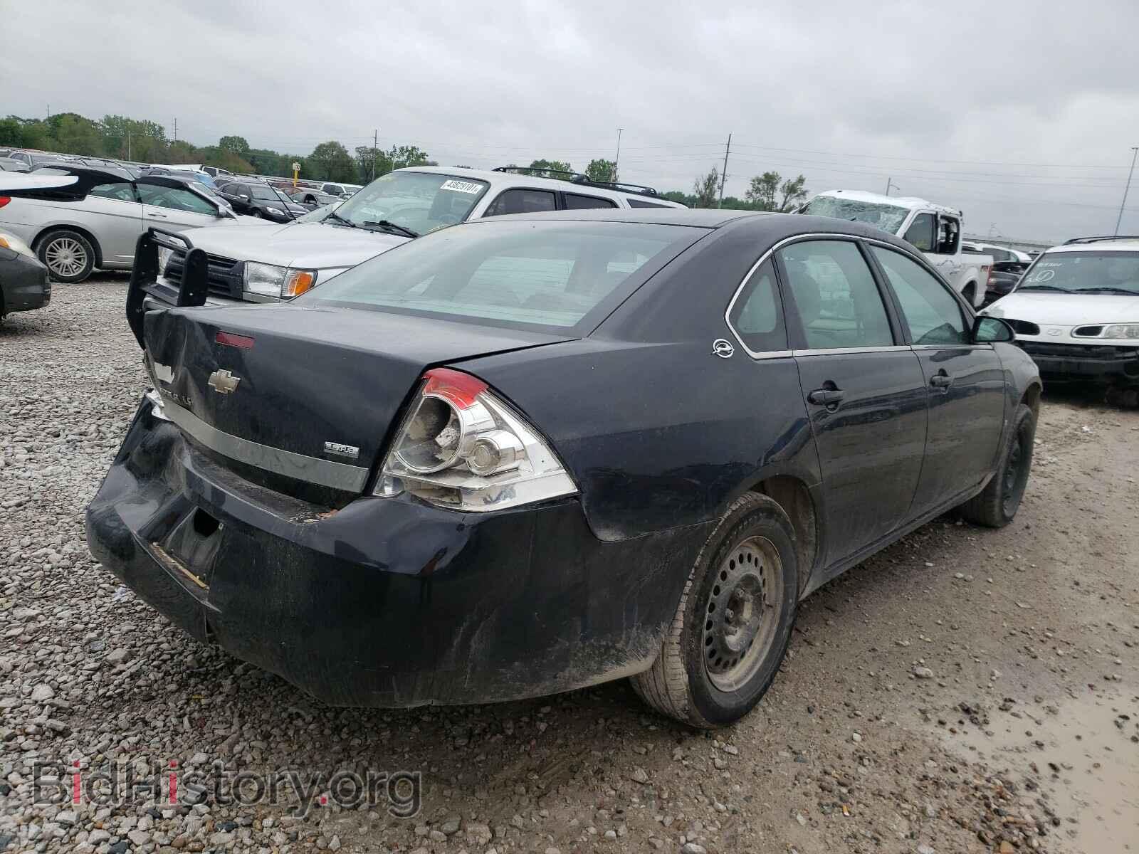 2008 CHEVROLET IMPALA - VIN: 2G1WB58K781254496 - Фото 4