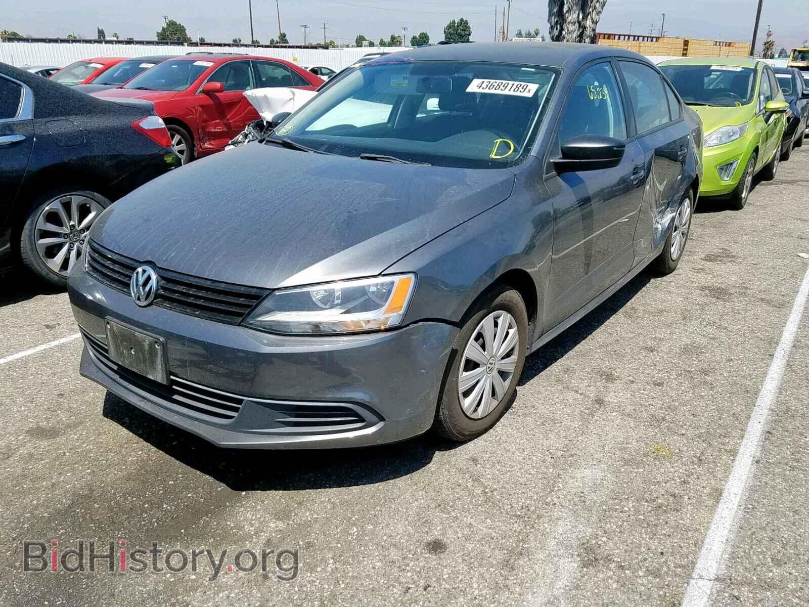 2014 VOLKSWAGEN JETTA - VIN: 3VW2K7AJ5EM248510 - Фото 2