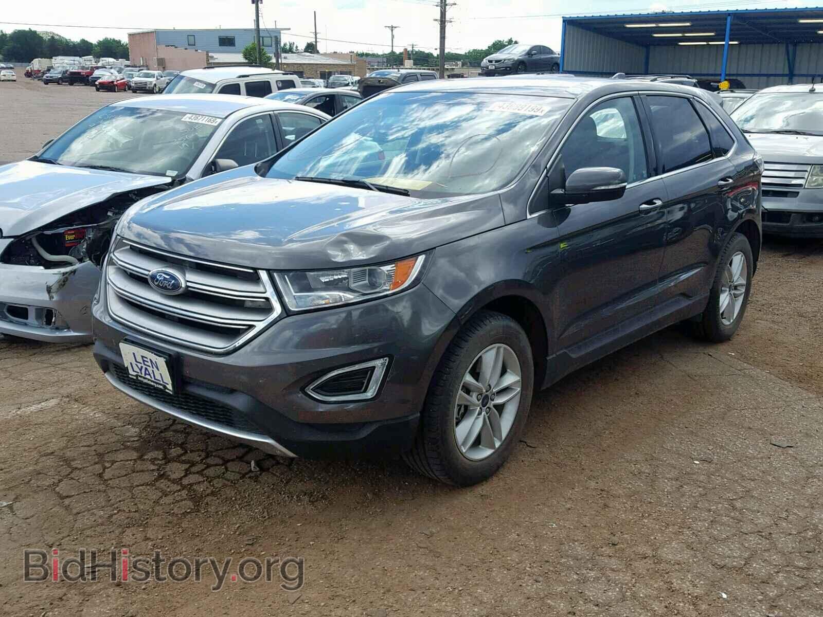 2015 FORD EDGE SEL - VIN: 2FMTK4J96FBC25778 - Photo 2