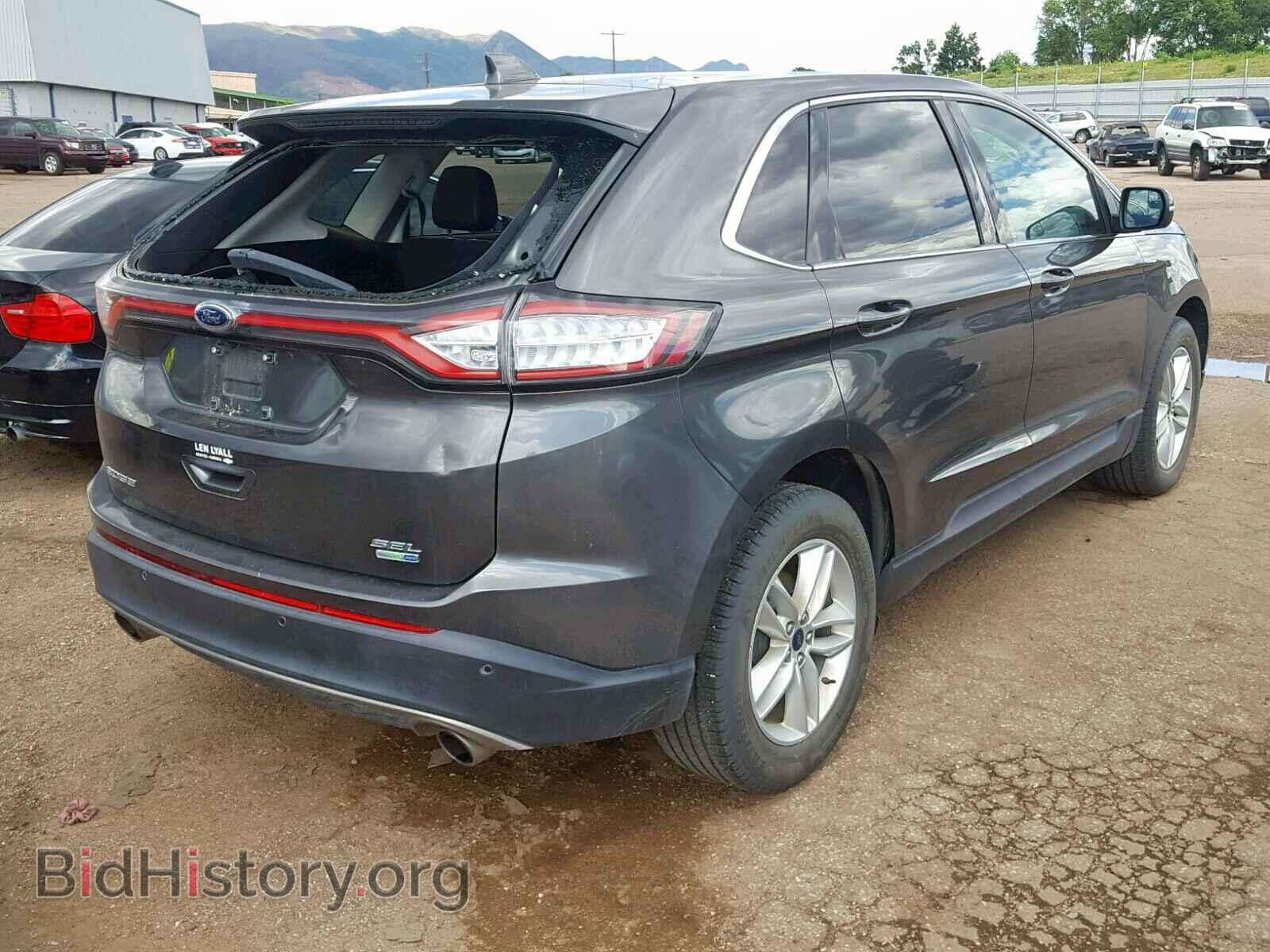 2015 FORD EDGE SEL - VIN: 2FMTK4J96FBC25778 - Photo 4