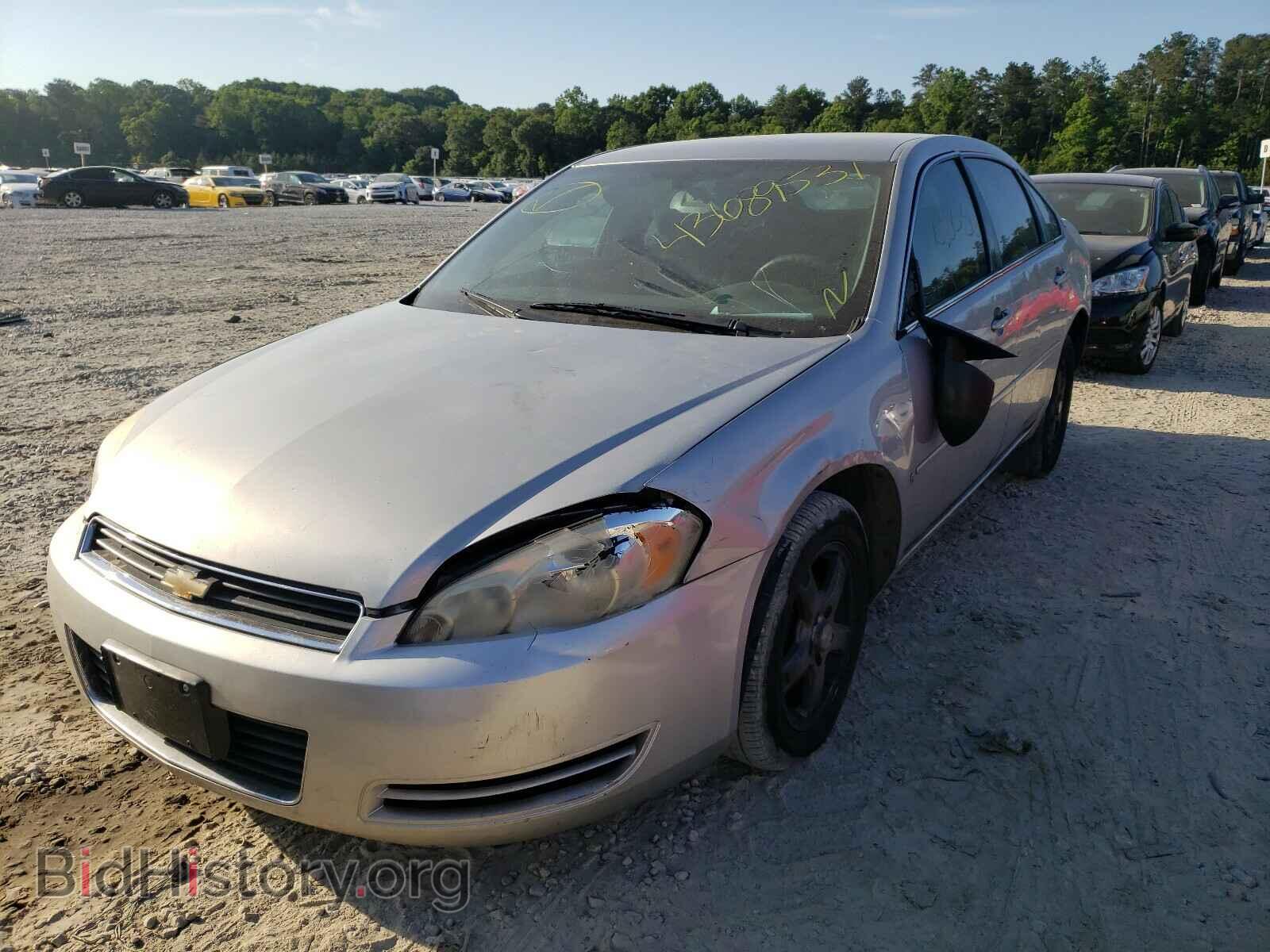 2006 CHEVROLET IMPALA - VIN: 2G1WT58KX69316128 - Фото 2
