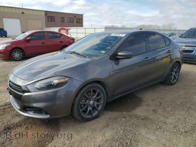 2015 Dodge DART Dart SXT (VIN 1C3CDFBB1FD346776) — photo 1 of 12, Copart, damage: side