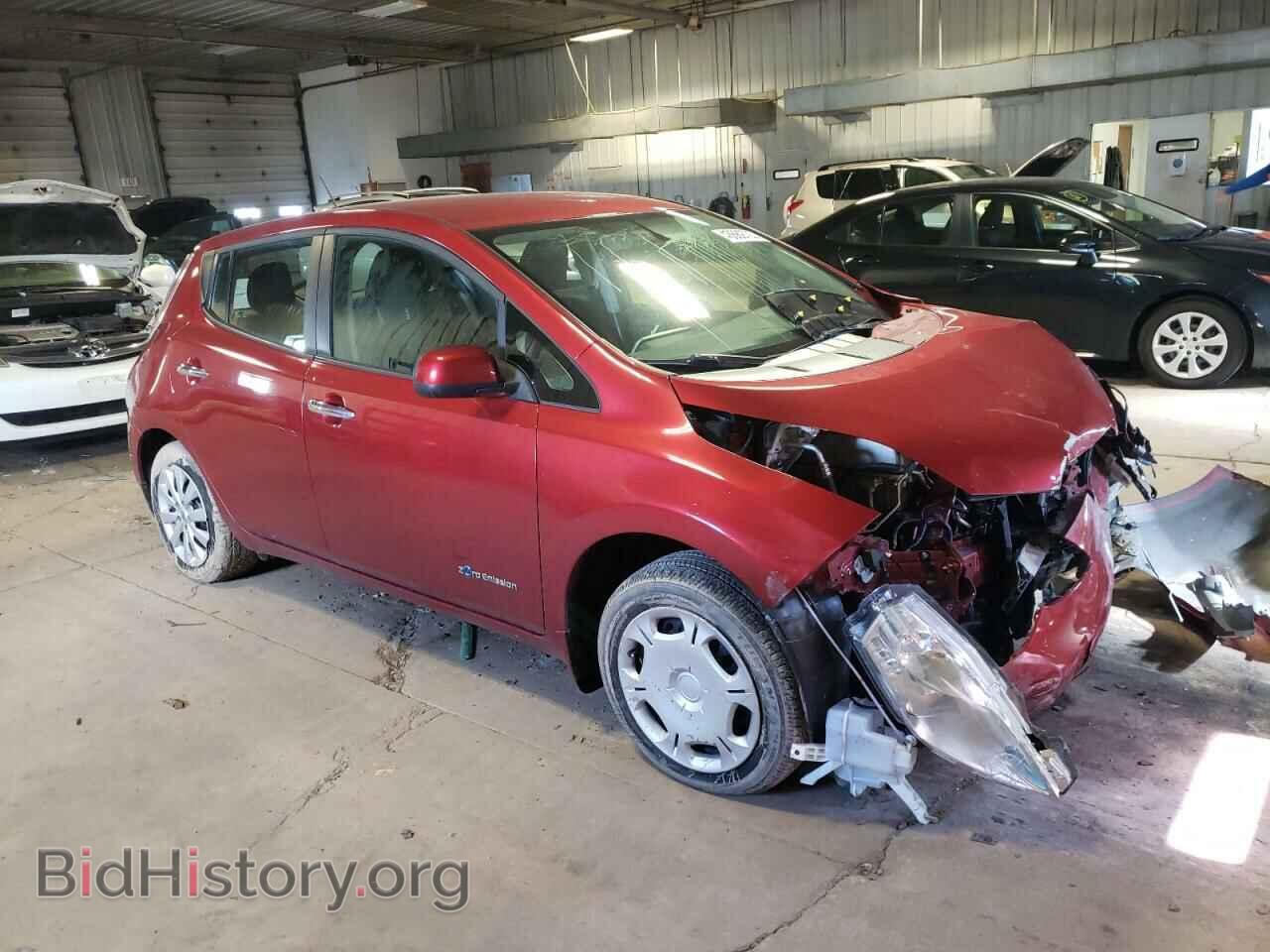 2015 NISSAN LEAF - VIN: 1N4AZ0CP7FC309187 - Фото 4