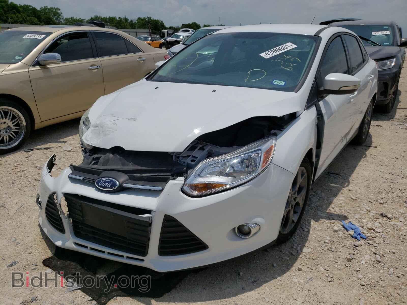 2013 FORD FOCUS - VIN: 1FADP3F2XDL336627 - Фото 2