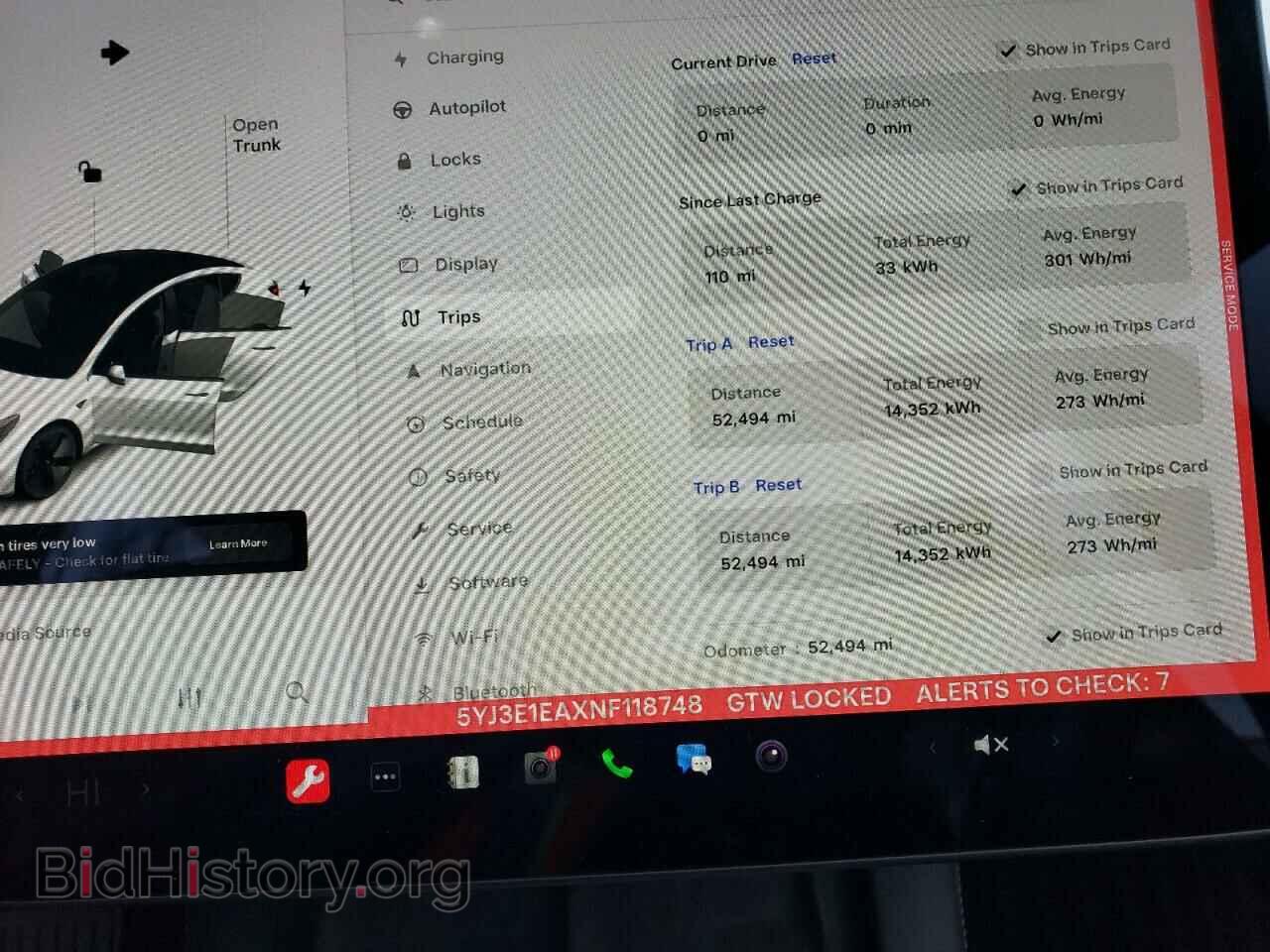 2022 TESLA MODEL 3 - VIN: 5YJ3E1EAXNF118748 - Фото 9