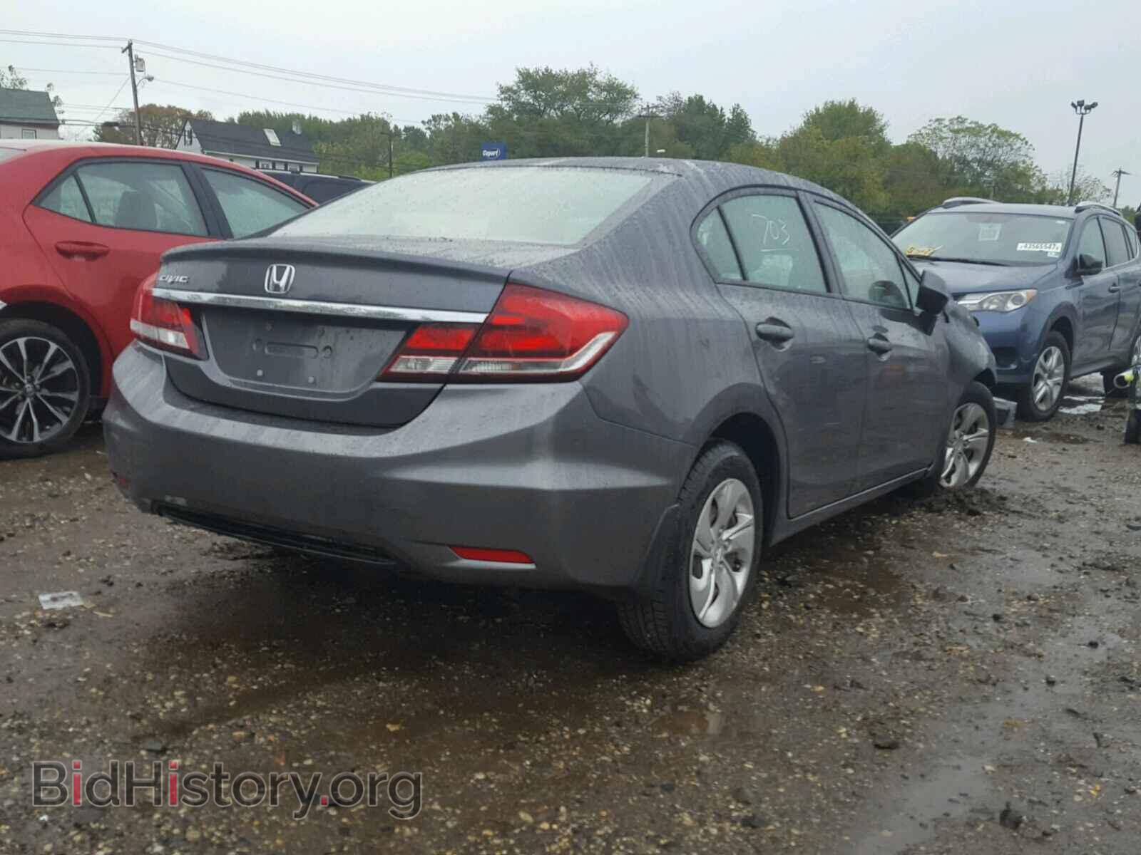 2013 HONDA CIVIC - VIN: 2HGFB2F55DH551692 - Фото 4