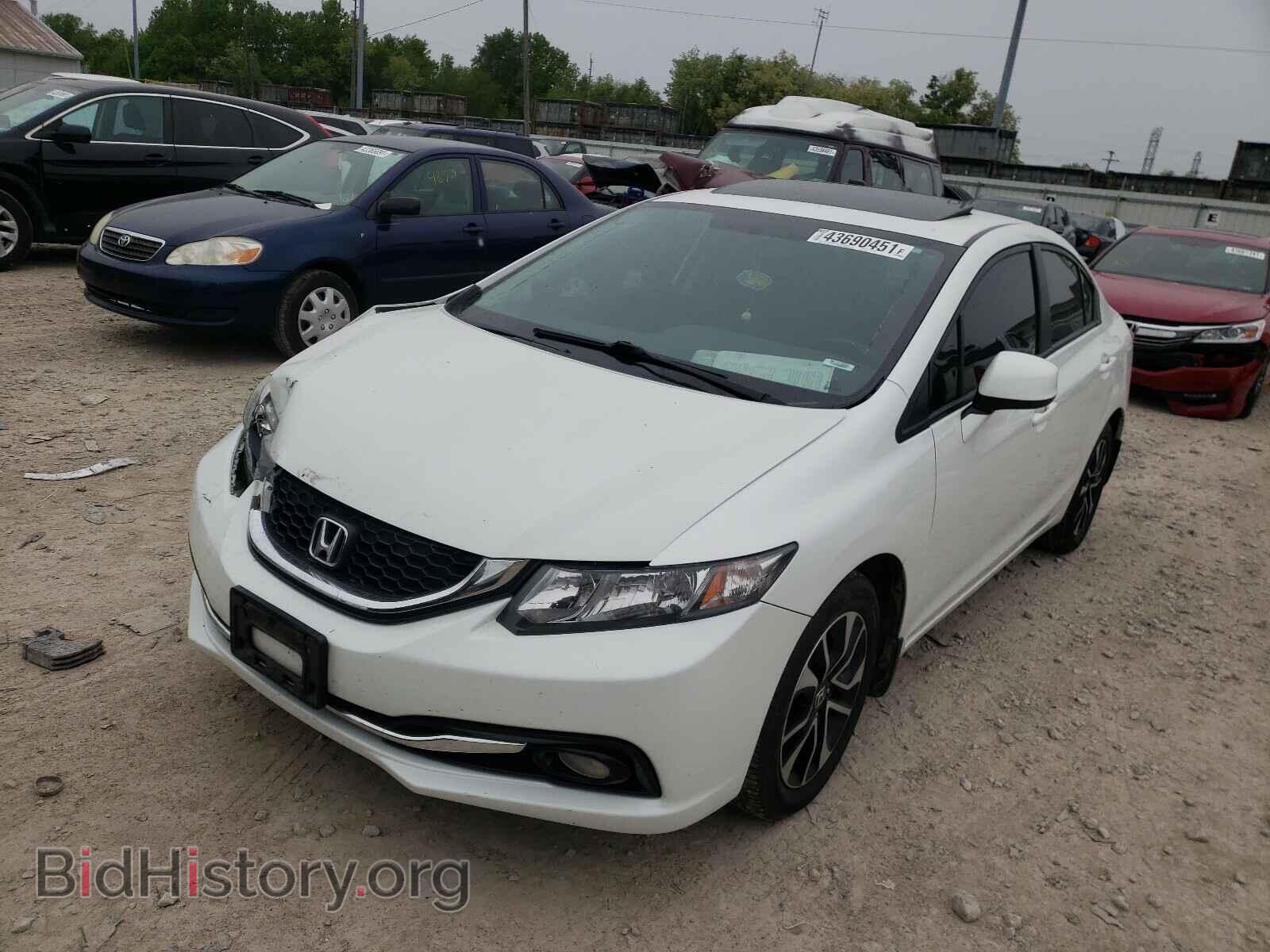 2013 HONDA CIVIC - VIN: 19XFB2F9XDE028861 - Фото 2
