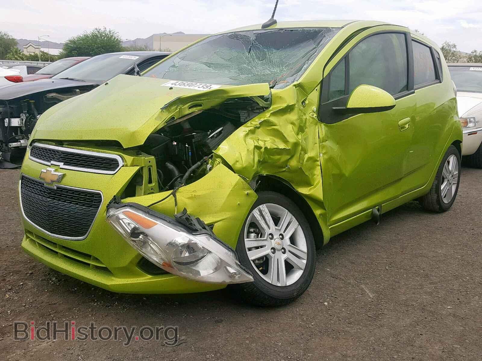 2014 CHEVROLET SPARK - VIN: KL8CB6S92EC408908 - Фото 2