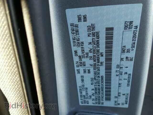 2014 FORD ESCAPE - VIN: 1FMCU0J90EUC92985 - Photo 10