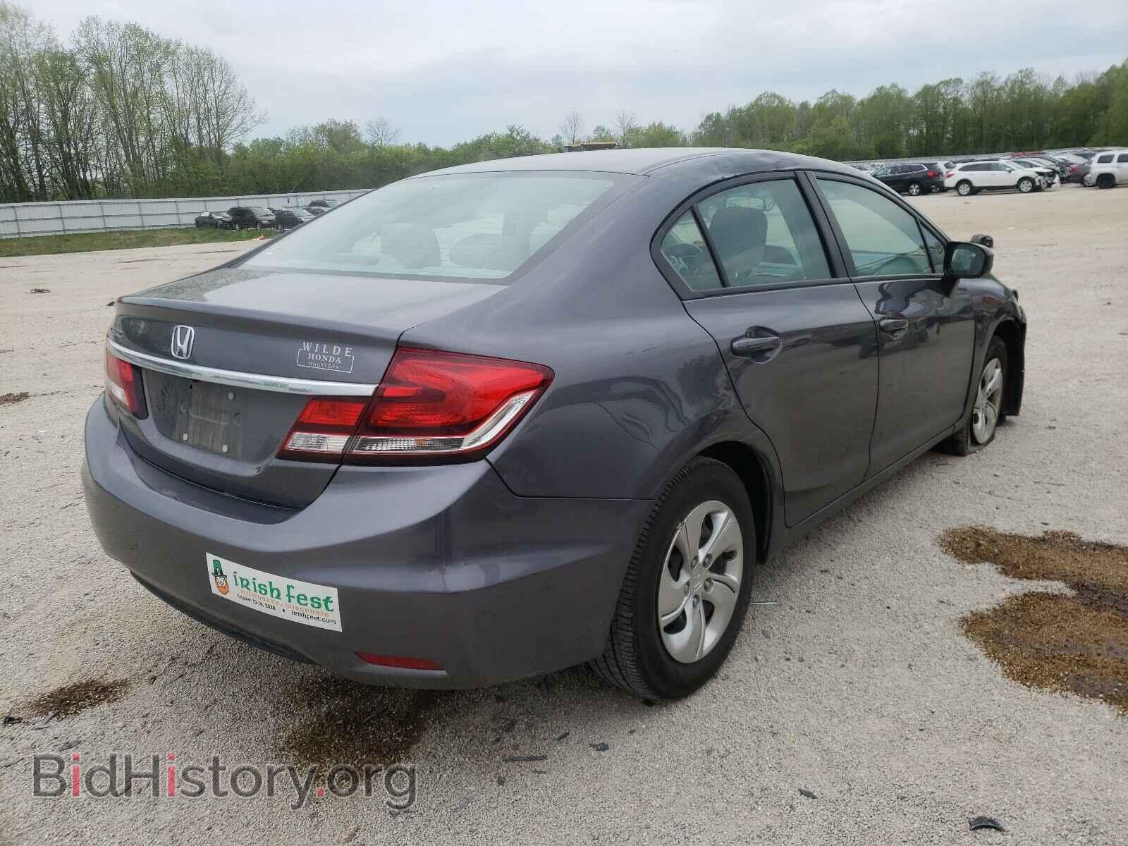 2015 HONDA CIVIC - VIN: 19XFB2F50FE011082 - Фото 4