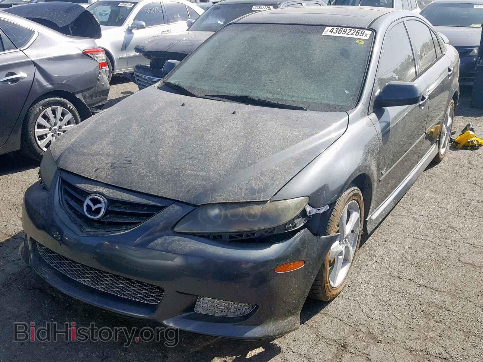 2005 MAZDA 6 - VIN: 1YVHP84D855M19695 - Фото 2