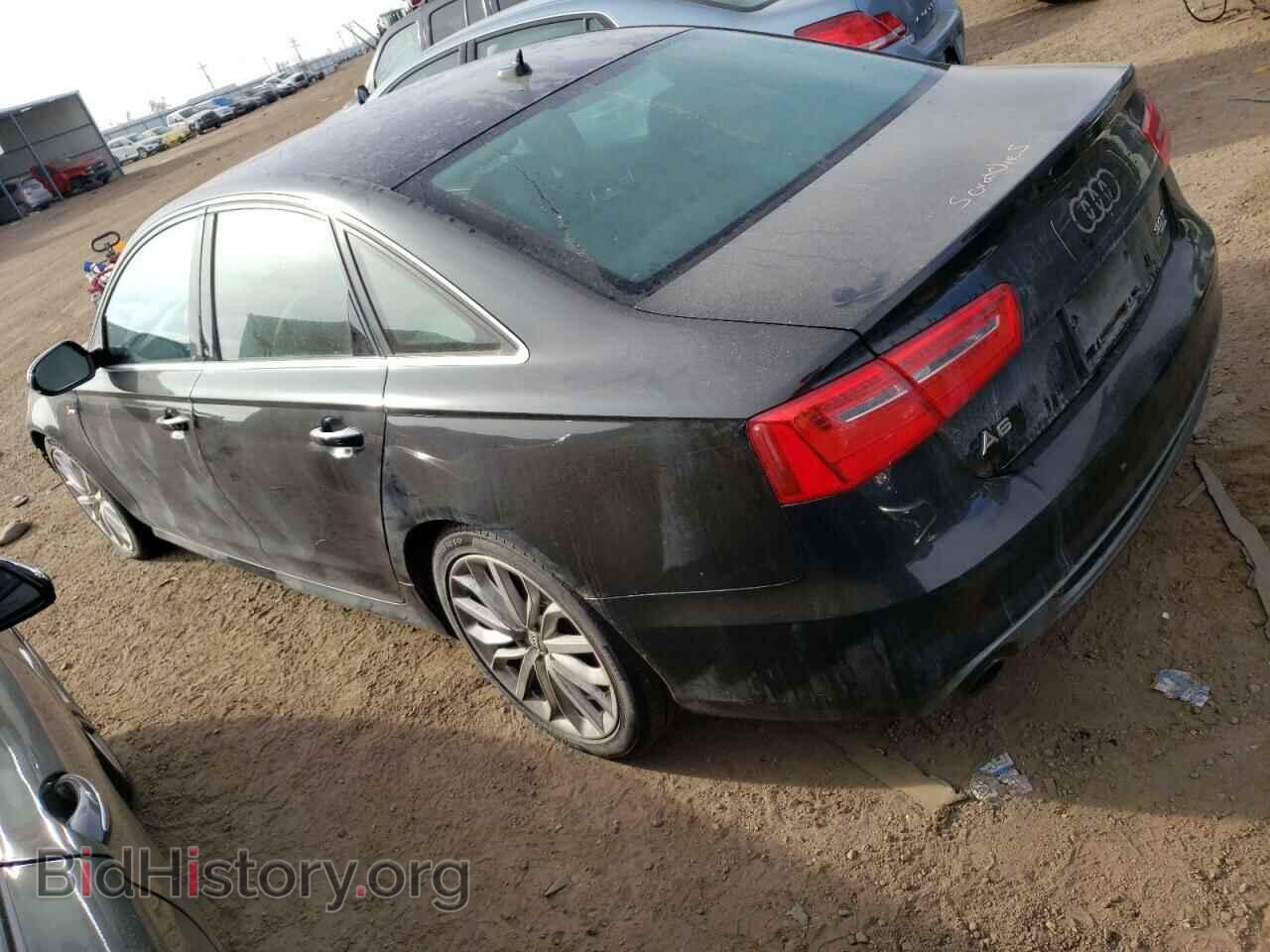 2013 AUDI A6 - VIN: WAUHGAFC9DN037818 - Фото 2