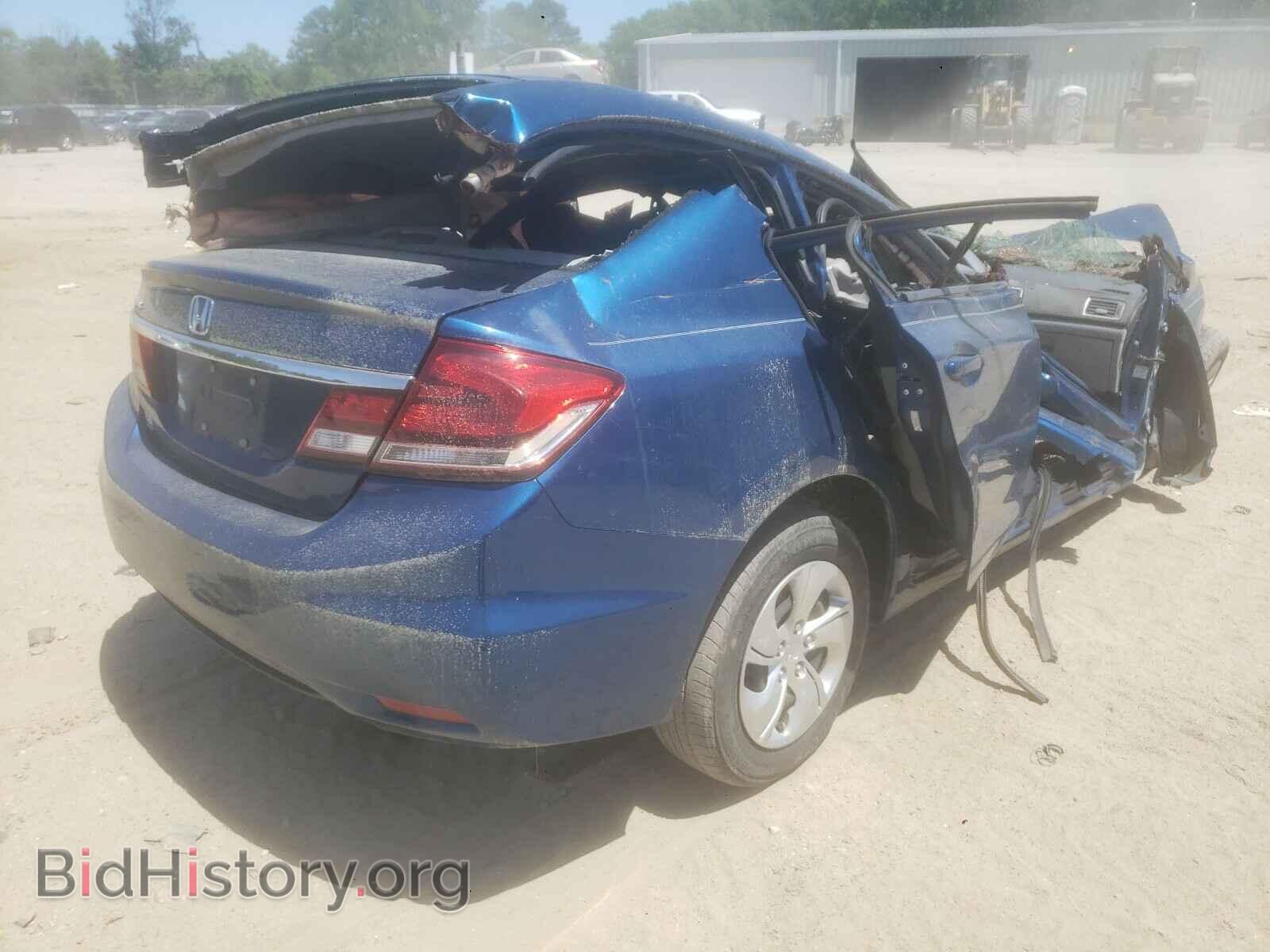 2013 HONDA CIVIC - VIN: 2HGFB2F58DH569667 - Фото 4