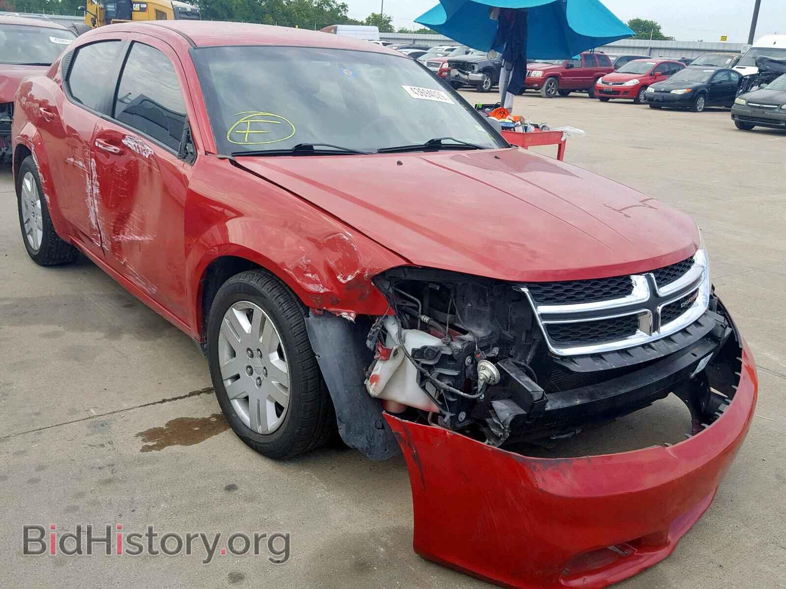 Photo 1C3CDZAG4DN753139 - DODGE AVENGER 2013