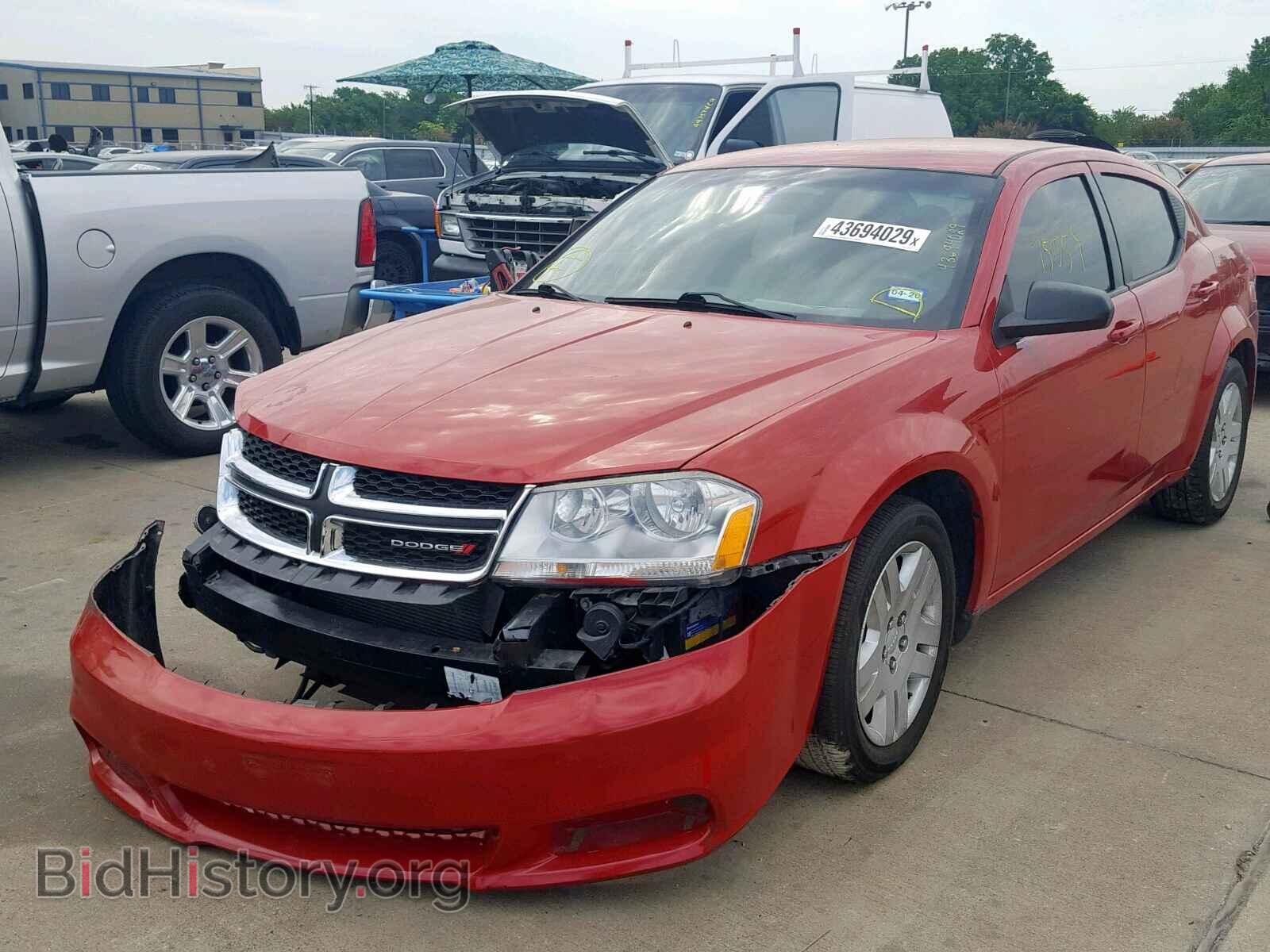 2013 DODGE AVENGER - VIN: 1C3CDZAG4DN753139 - Photo 2