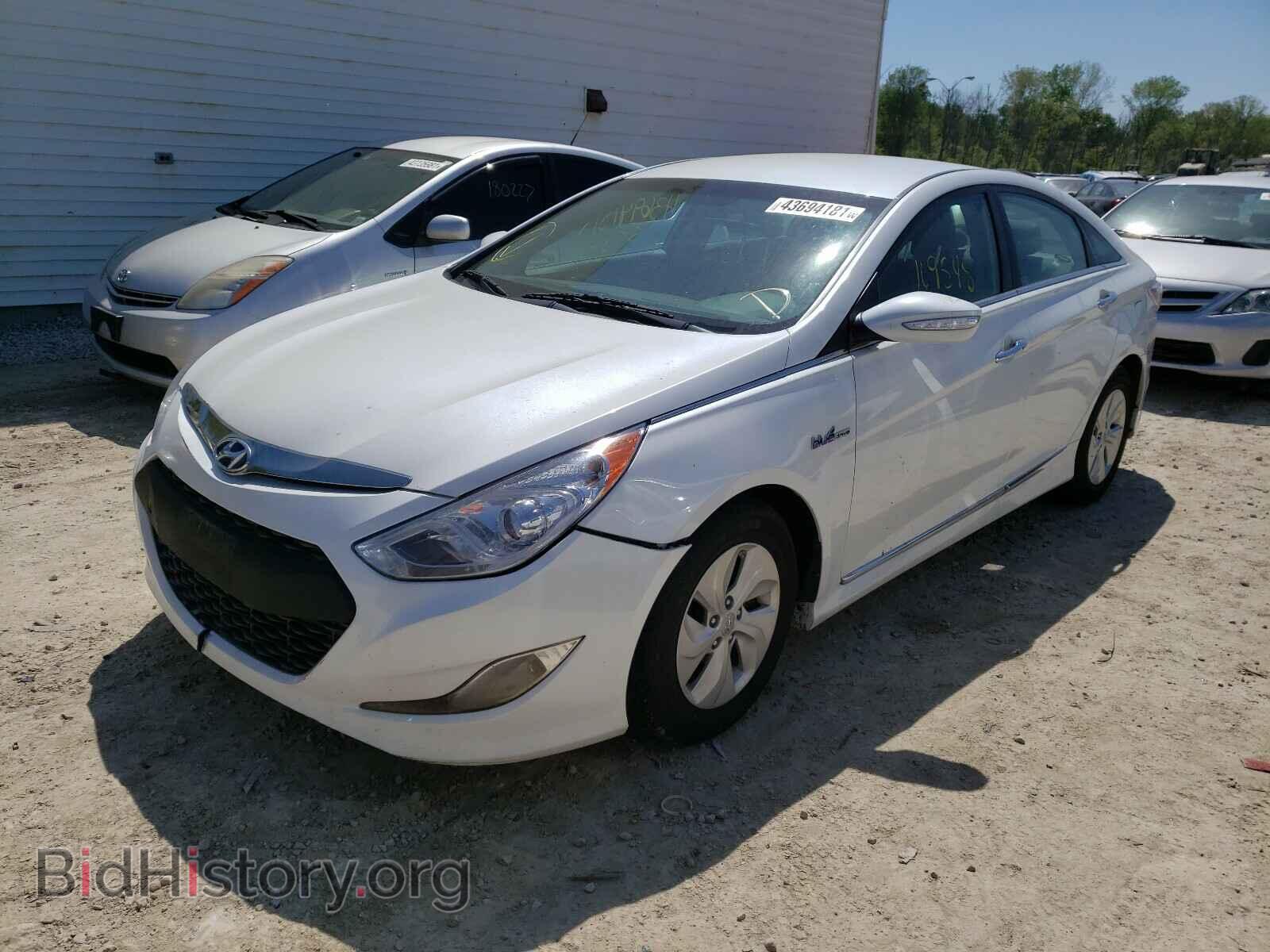 2014 HYUNDAI SONATA - VIN: KMHEC4A48EA114959 - Фото 2