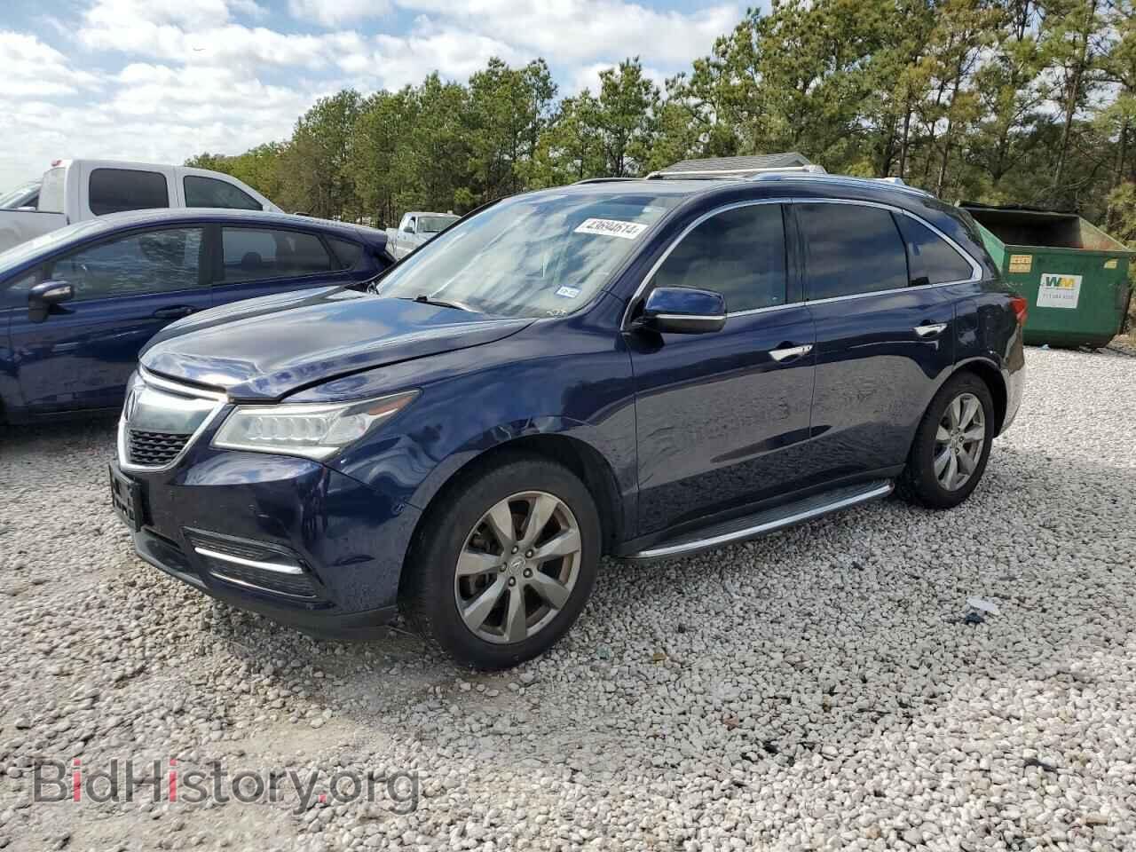 Photo 5FRYD3H87EB005433 - ACURA MDX 2014