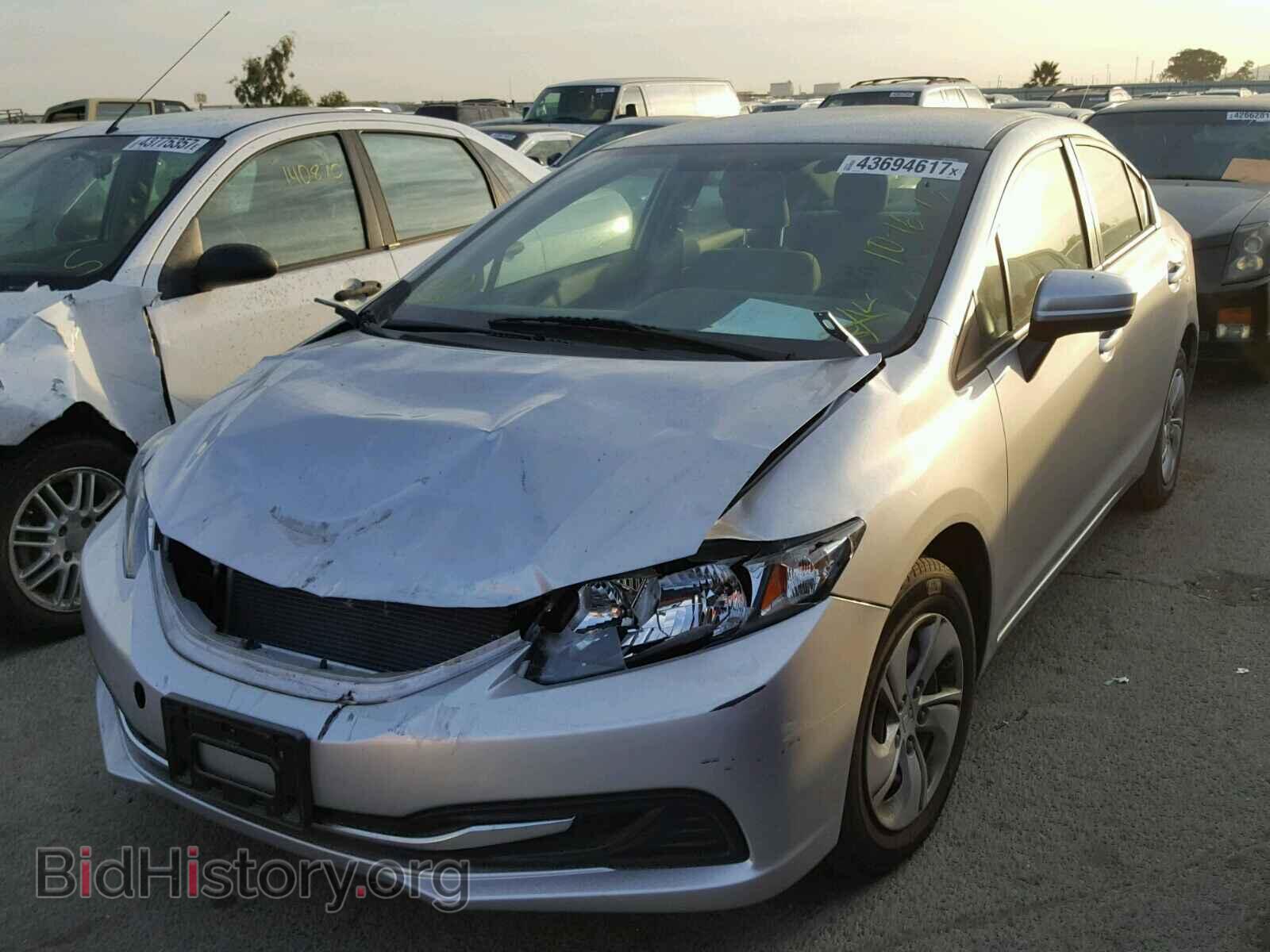 2014 HONDA CIVIC - VIN: 19XFB2F52EE268310 - Фото 2