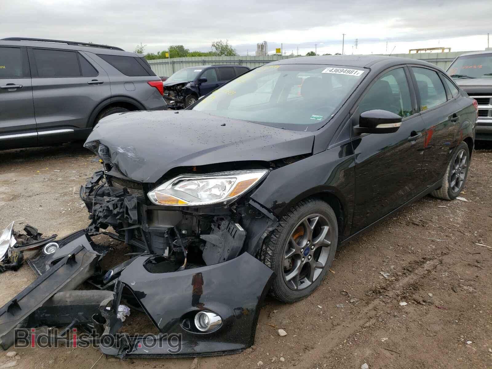 2013 FORD FOCUS - VIN: 1FADP3F2XDL373029 - Фото 2