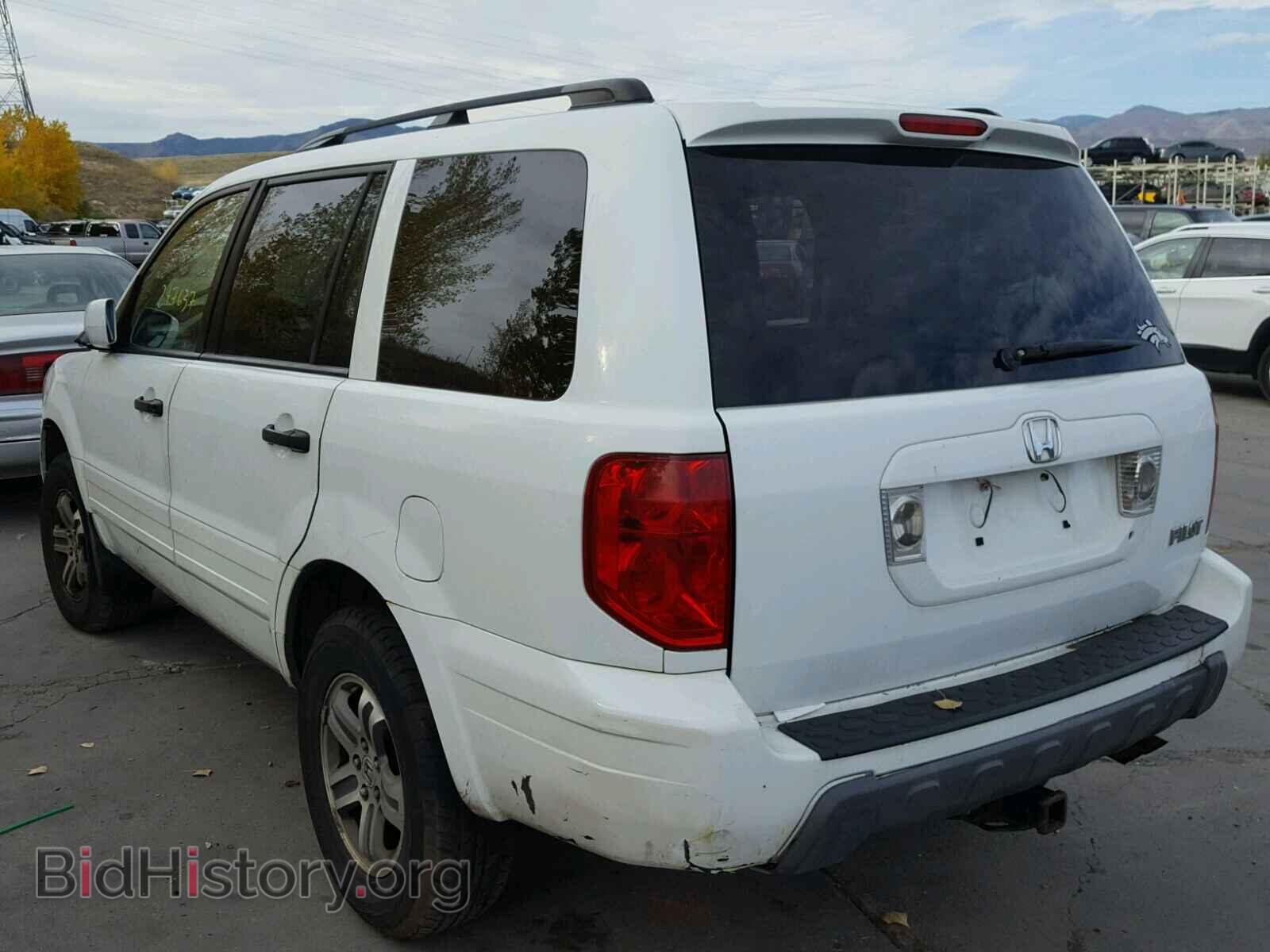 2005 HONDA PILOT - VIN: 5FNYF18435B002929 - Фото 3