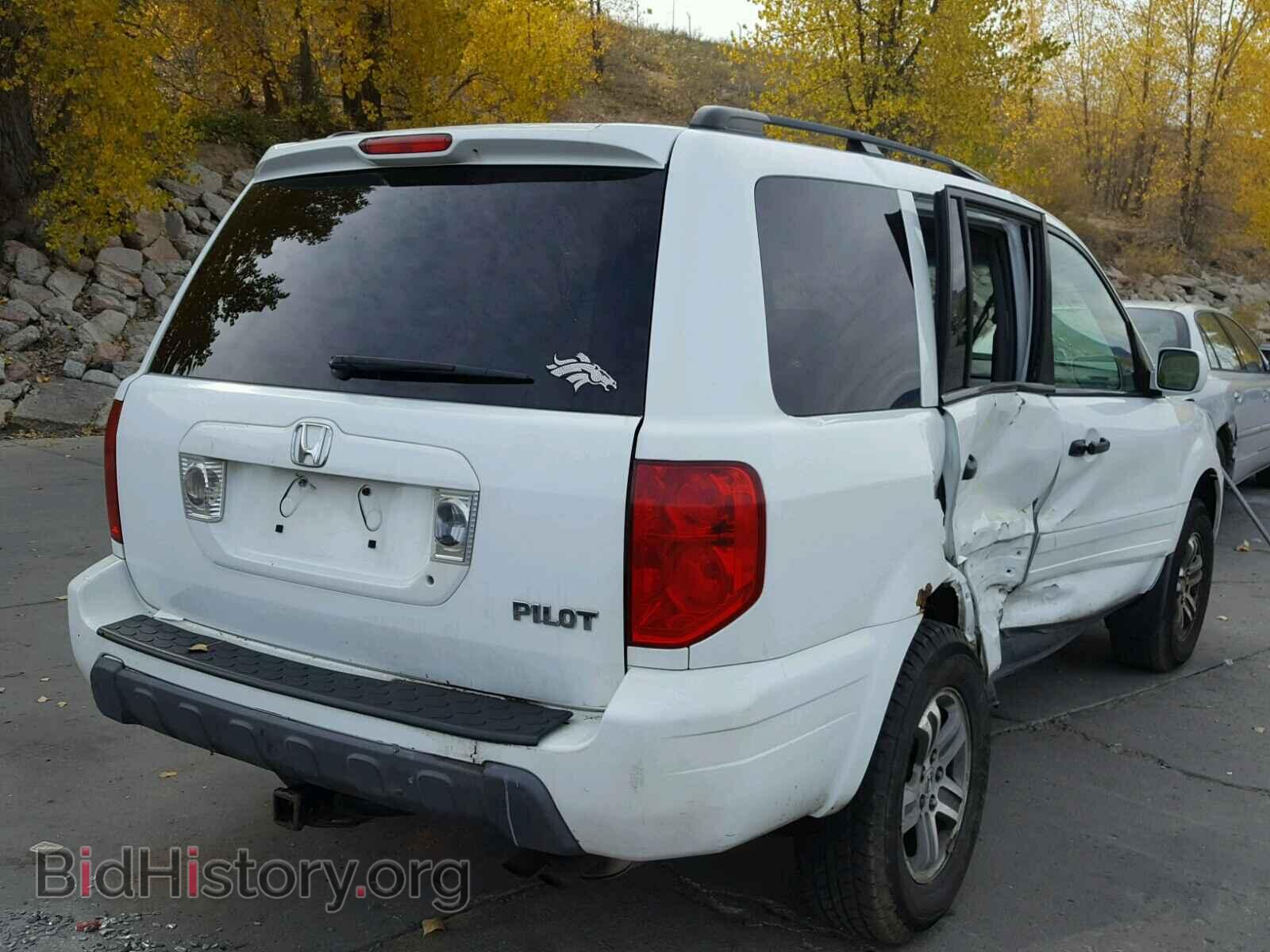 2005 HONDA PILOT - VIN: 5FNYF18435B002929 - Фото 4