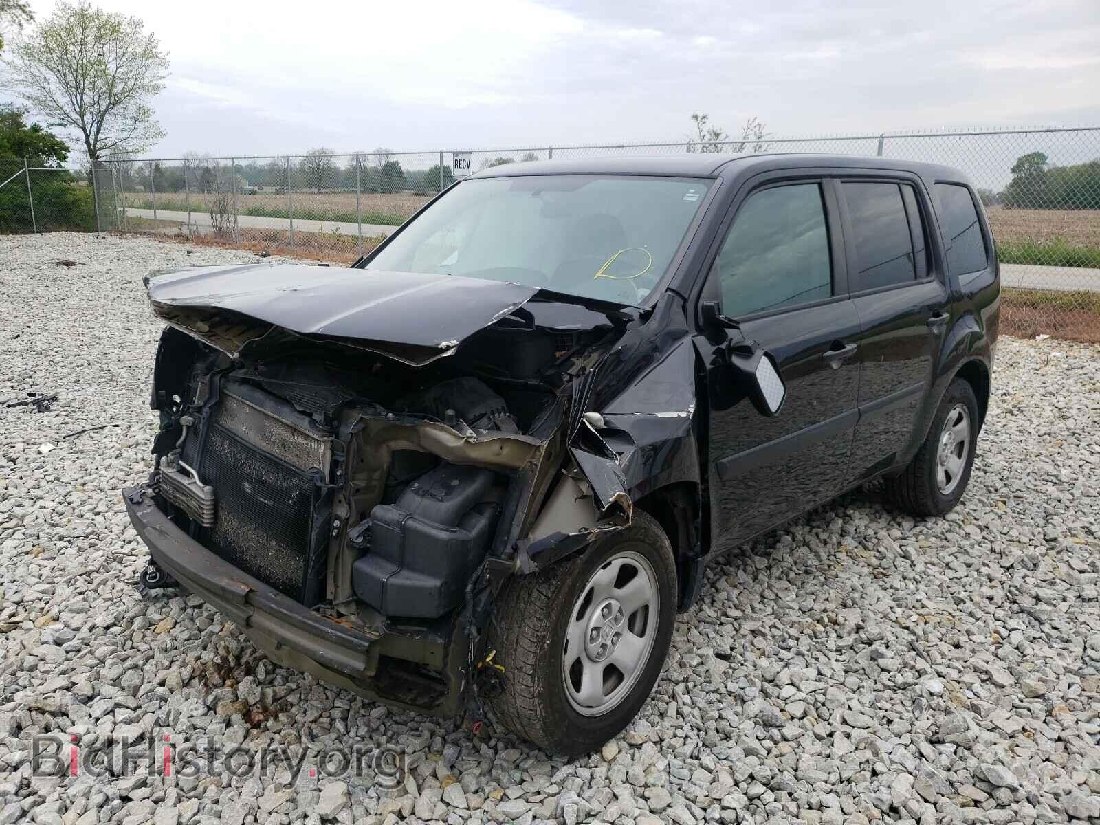 2013 HONDA PILOT - VIN: 5FNYF4H23DB071747 - Фото 2