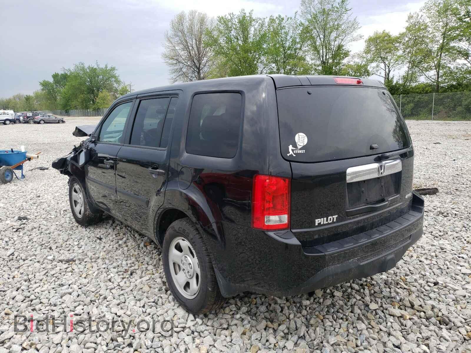 2013 HONDA PILOT - VIN: 5FNYF4H23DB071747 - Фото 3