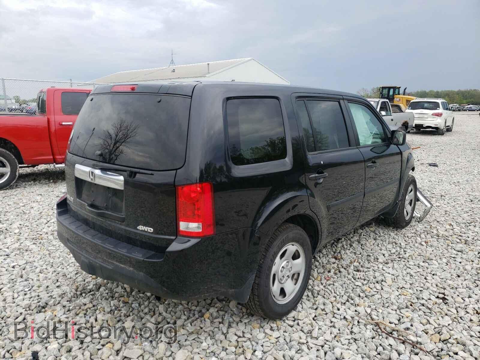 2013 HONDA PILOT - VIN: 5FNYF4H23DB071747 - Фото 4