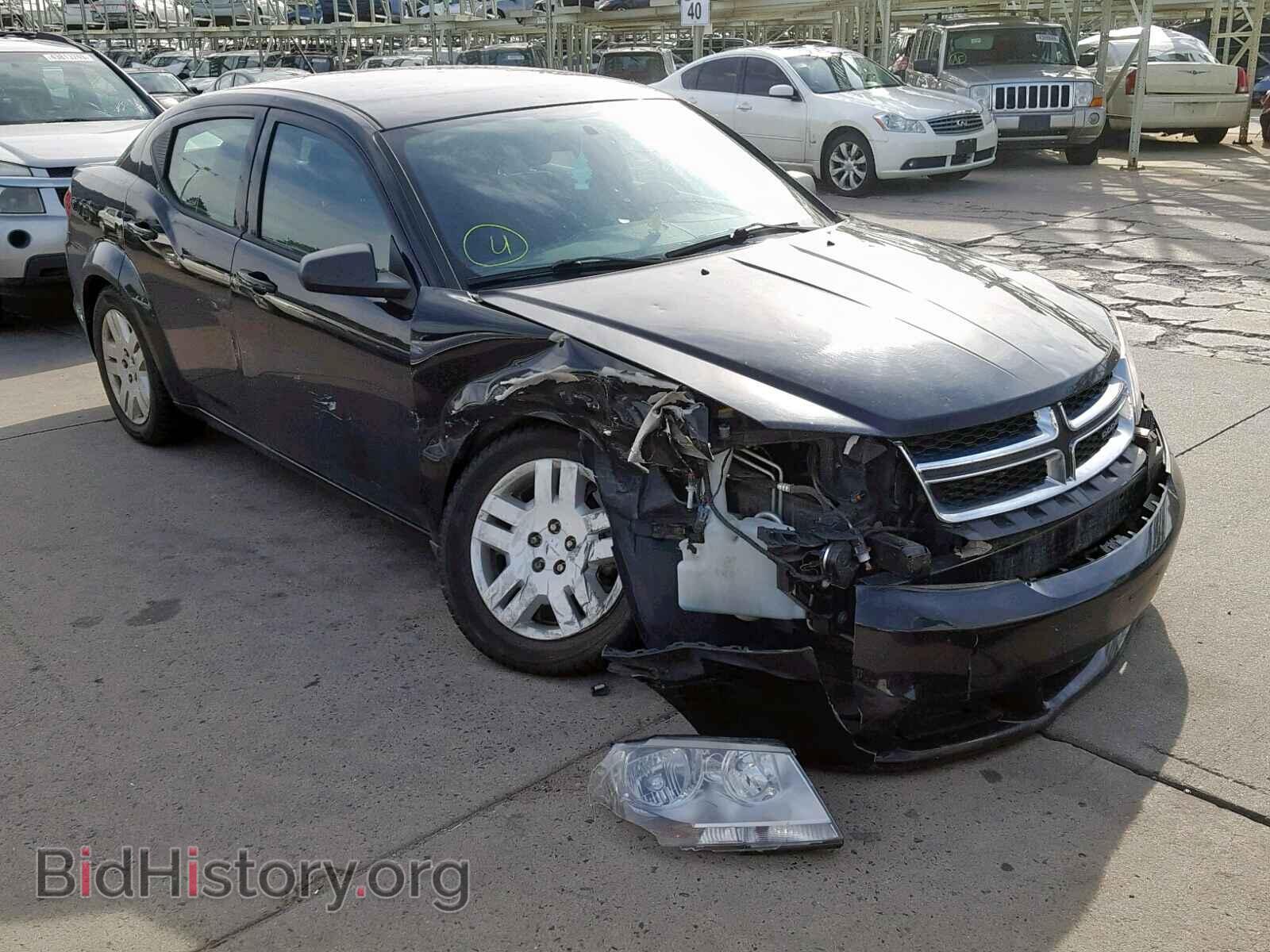 Photo 1C3CDZAB4CN110180 - DODGE AVENGER 2012
