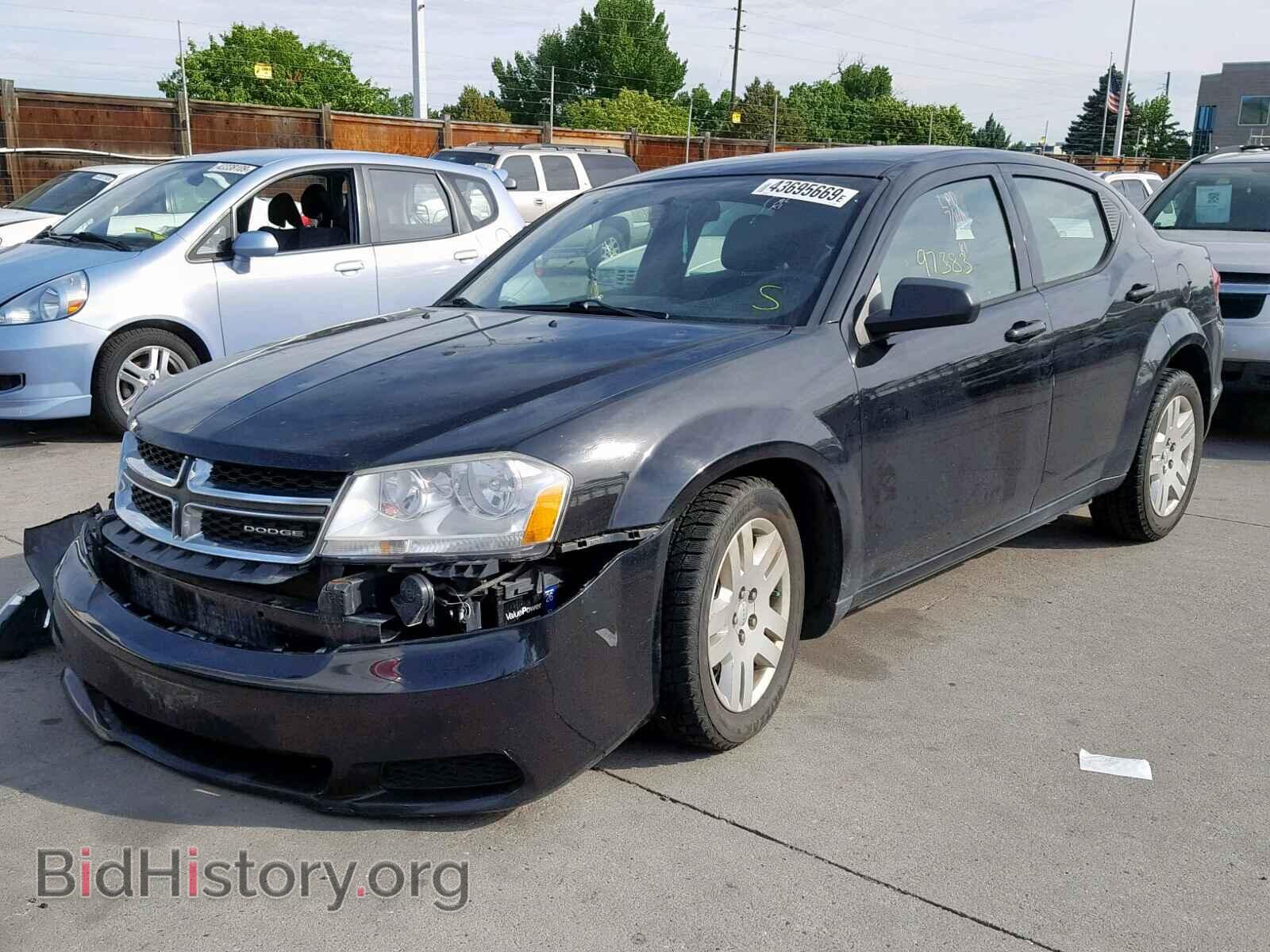 2012 DODGE AVENGER - VIN: 1C3CDZAB4CN110180 - Photo 2