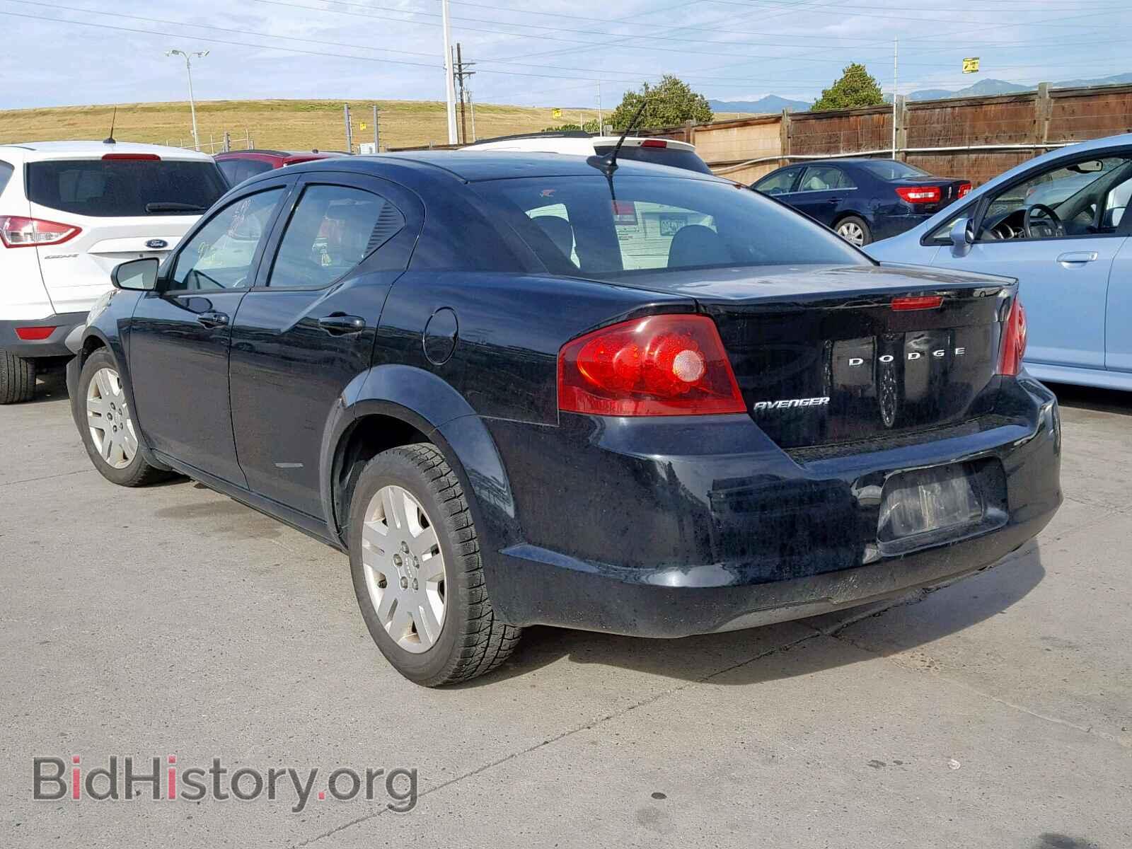 2012 DODGE AVENGER - VIN: 1C3CDZAB4CN110180 - Photo 3