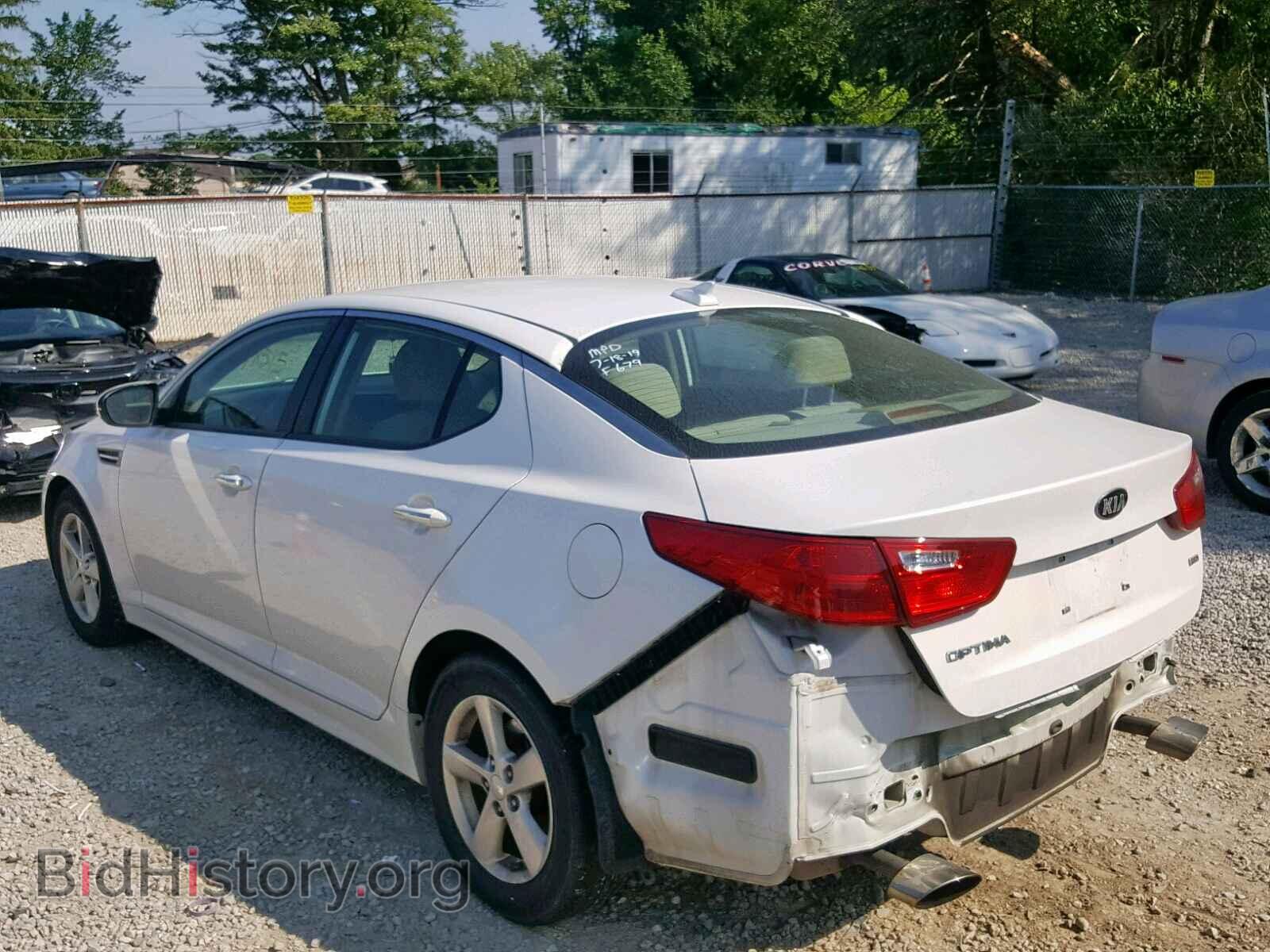 2015 KIA OPTIMA LX - VIN: KNAGM4A70F5598038 - Фото 3