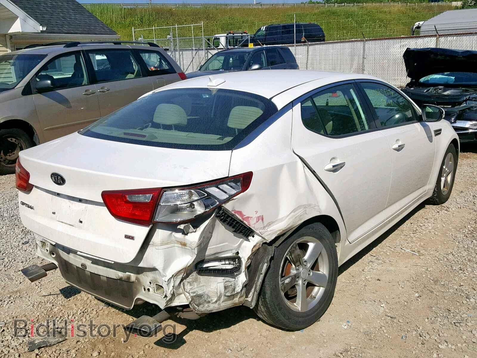 2015 KIA OPTIMA LX - VIN: KNAGM4A70F5598038 - Фото 4
