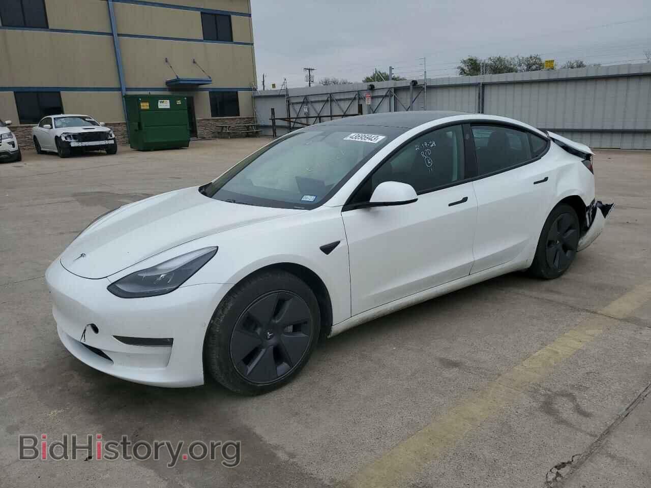 Photo 5YJ3E1EB1MF054901 - TESLA MODEL 3 2021