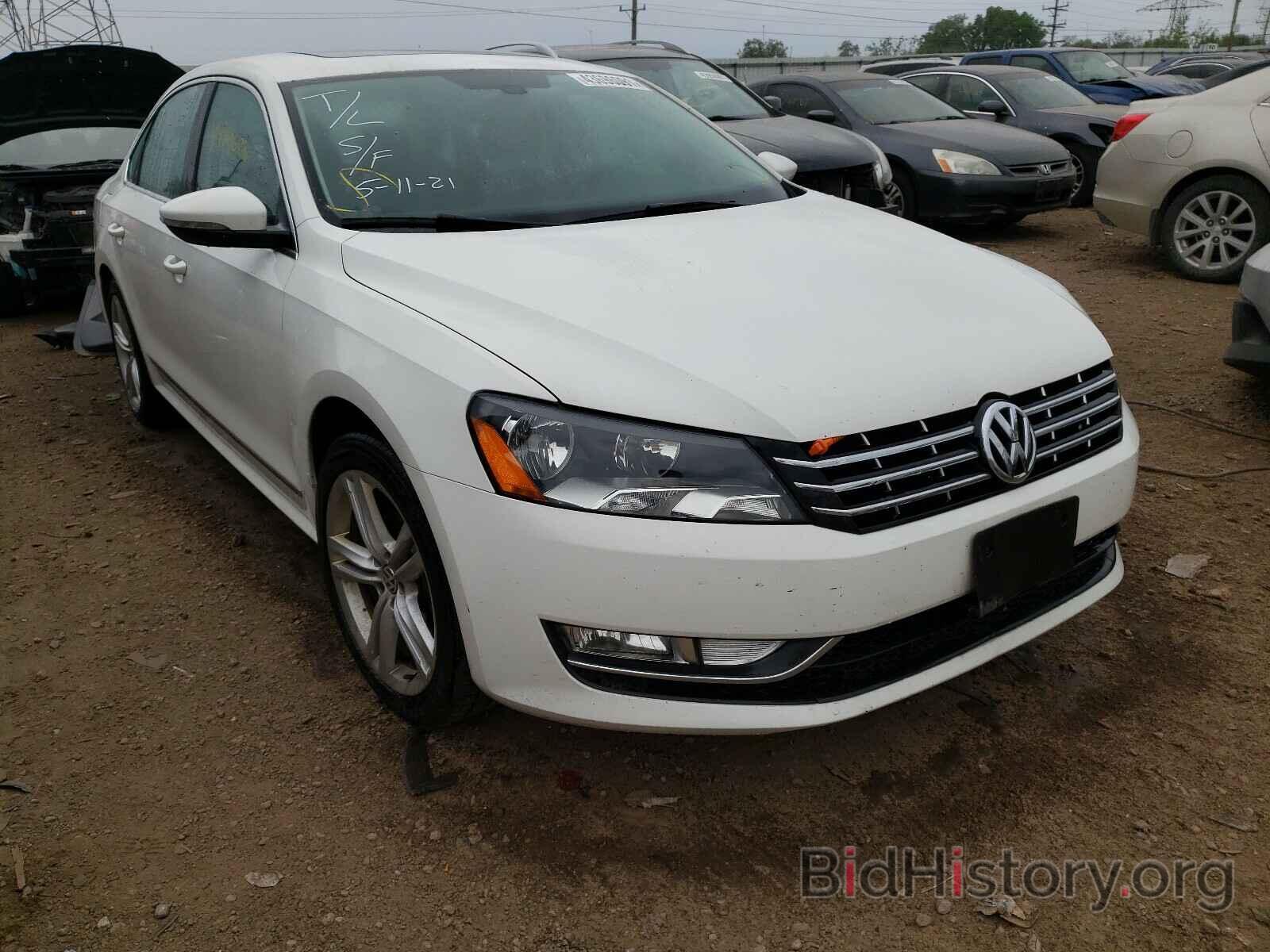 Photo 1VWCM7A31CC106329 - VOLKSWAGEN PASSAT 2012