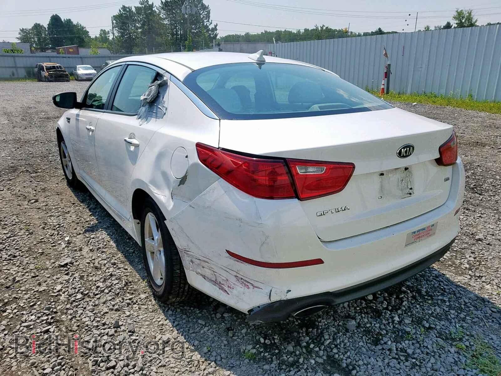 2014 KIA OPTIMA LX - VIN: KNAGM4A72E5452397 - Фото 3