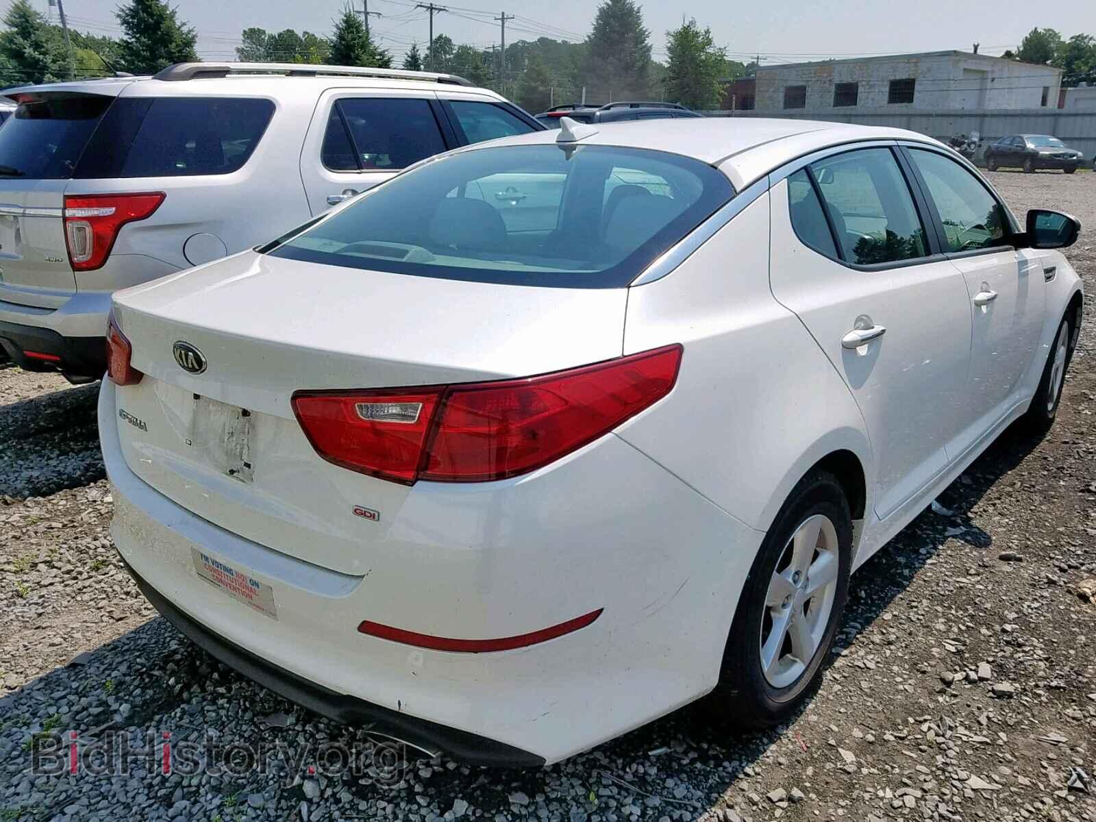 2014 KIA OPTIMA LX - VIN: KNAGM4A72E5452397 - Фото 4