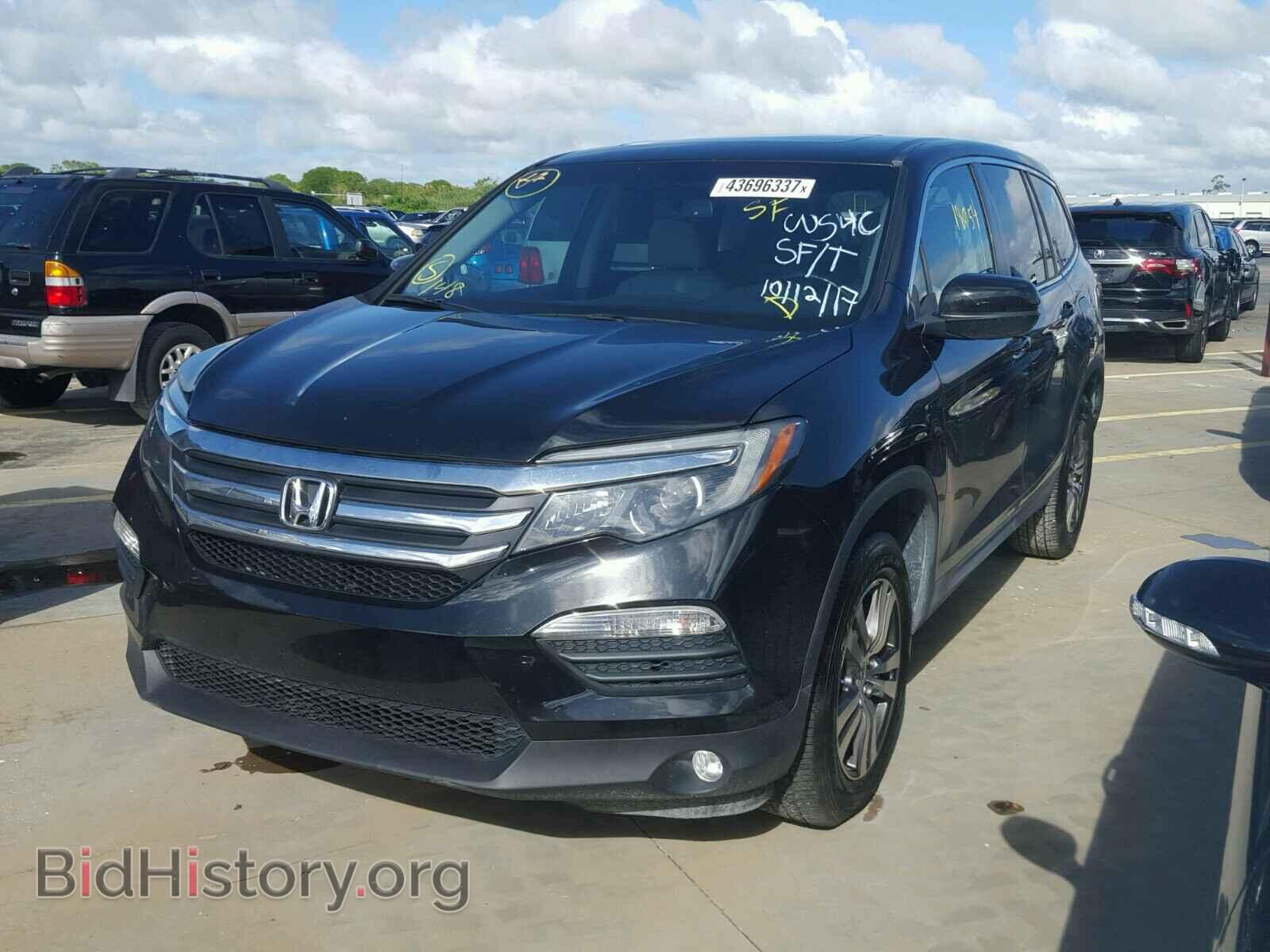2016 HONDA PILOT - VIN: 5FNYF5H56GB016312 - Photo 2