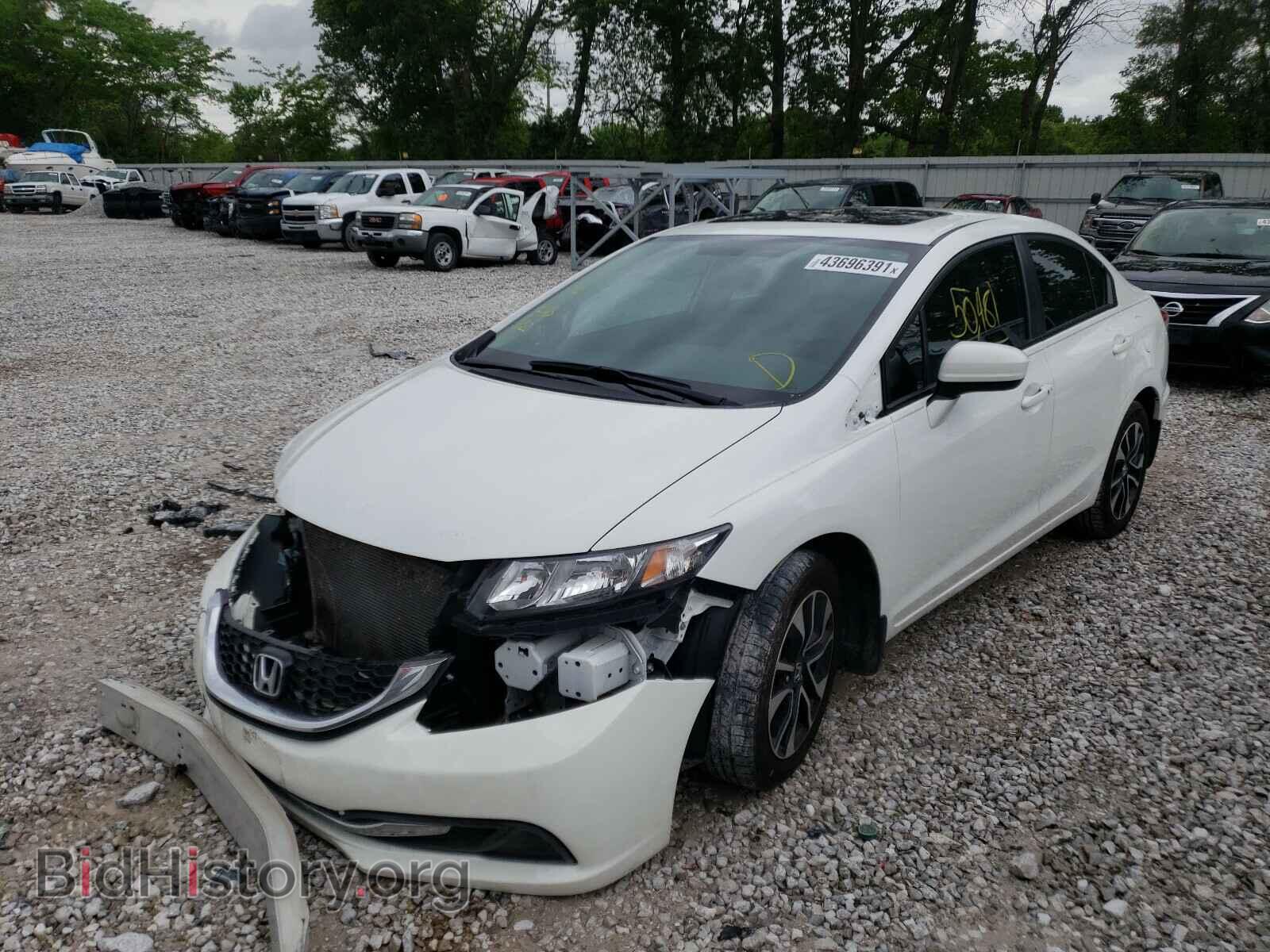2014 HONDA CIVIC - VIN: 19XFB2F85EE055412 - Фото 2