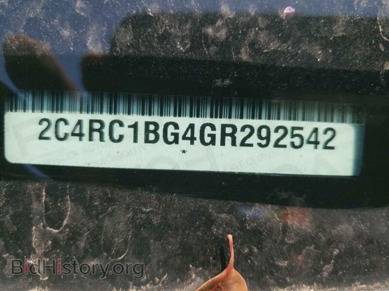 2016 Chrysler MINIVAN (VIN 2C4RC1BG4GR292542) — photo 10 of 10
